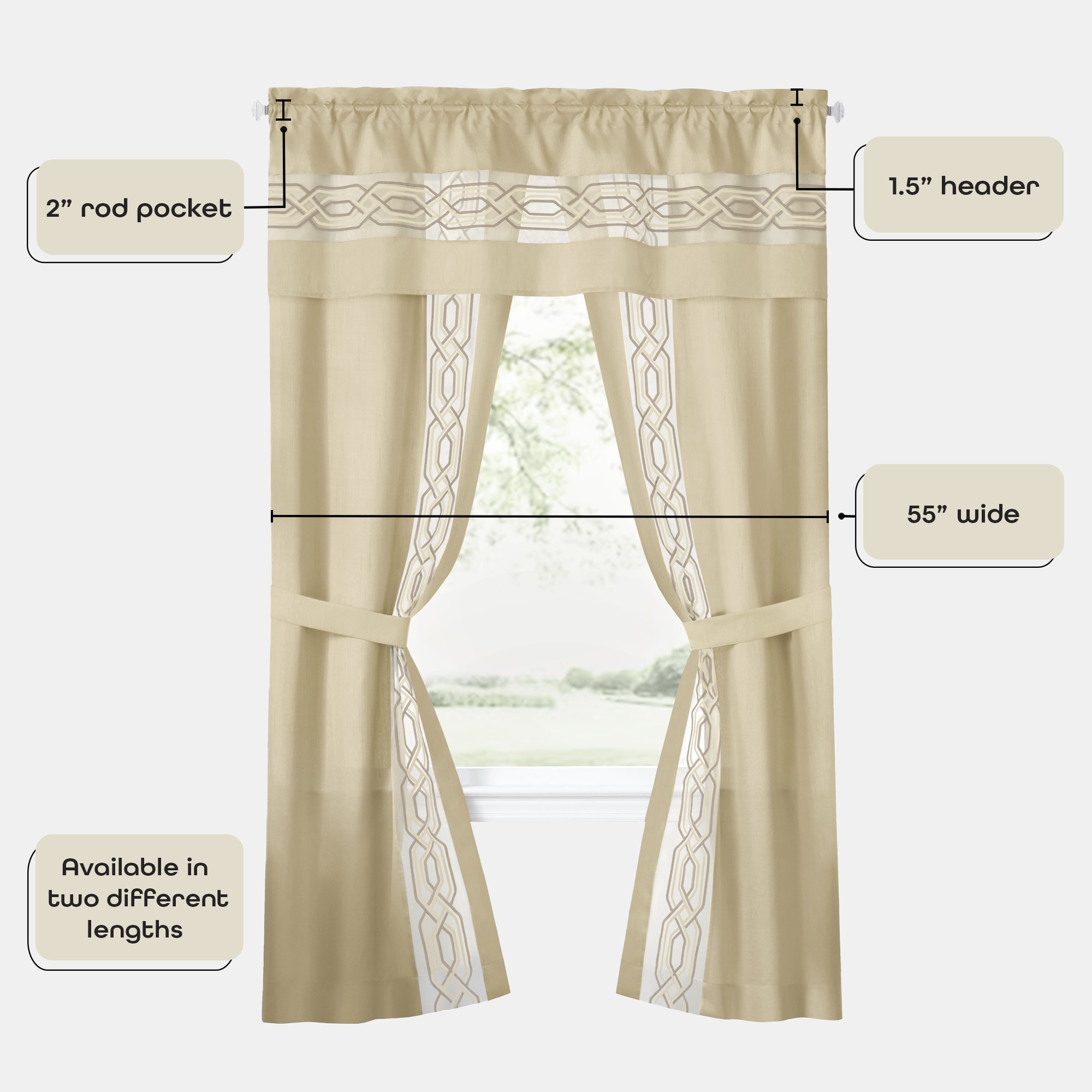 Achim PA5P63TN12 curtains - View #6