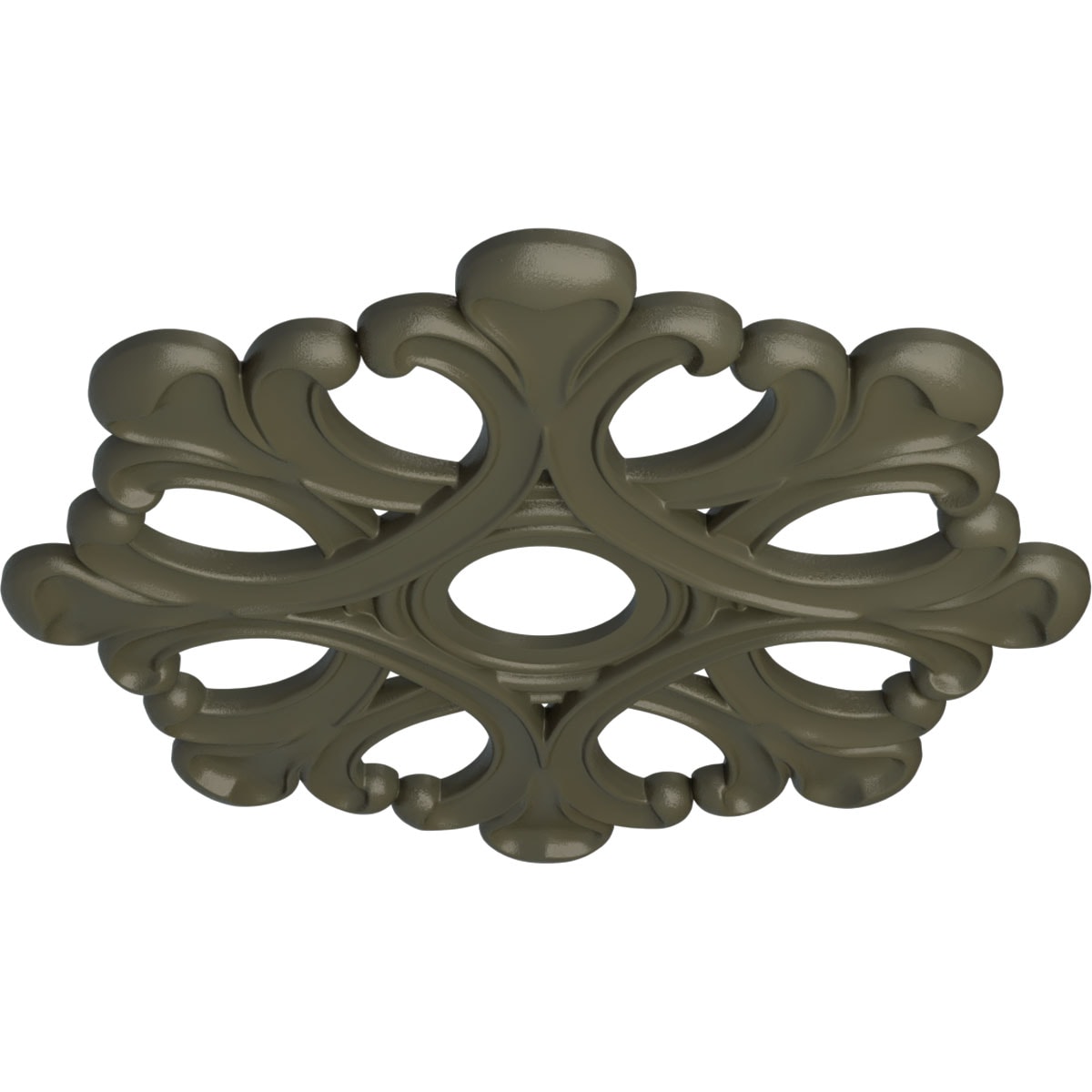 Ekena Millwork CM20ANWHF Ceiling-Medallions - View #2