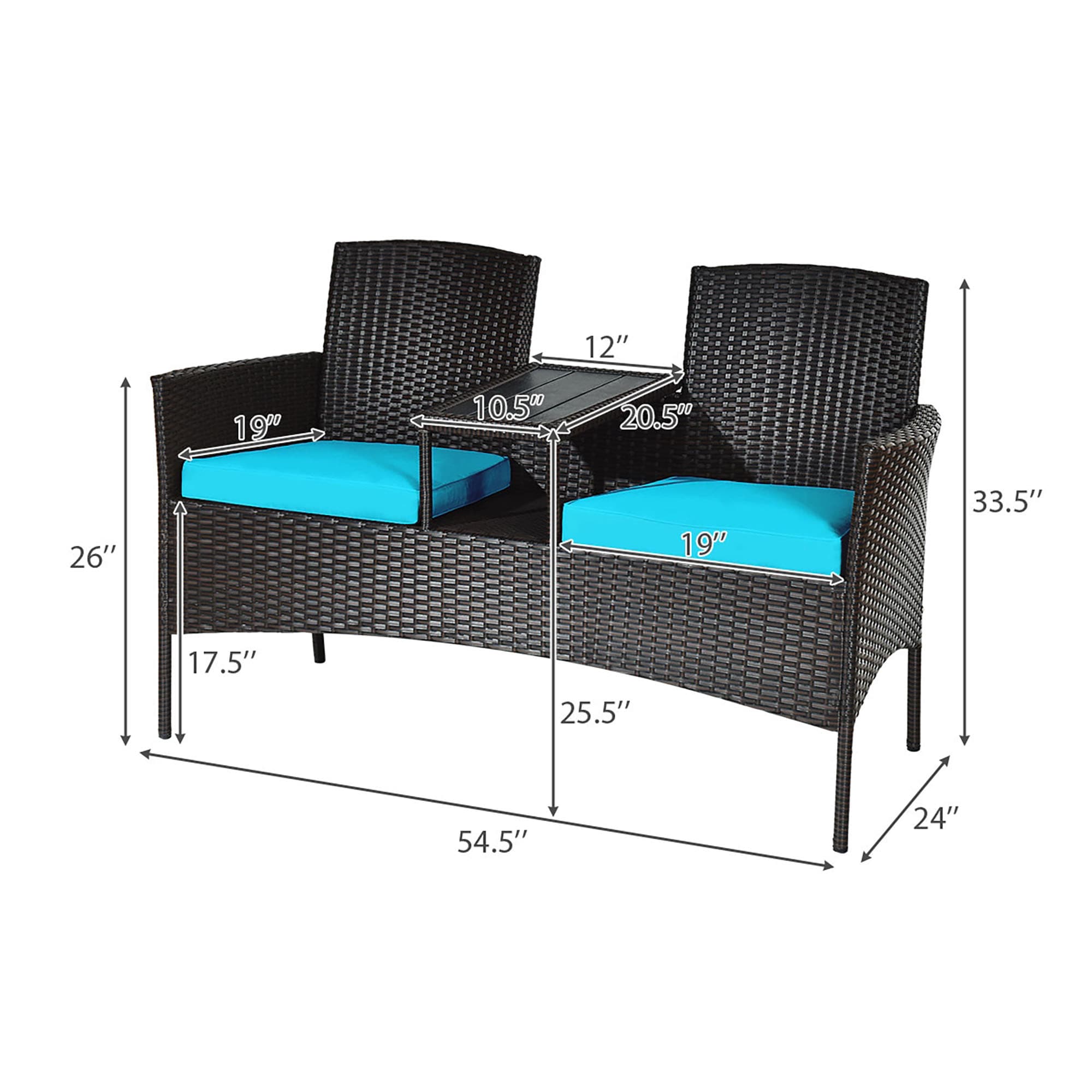 BABOOM BOM-33TU-CO Patio-Sofas-Daybeds - View #3