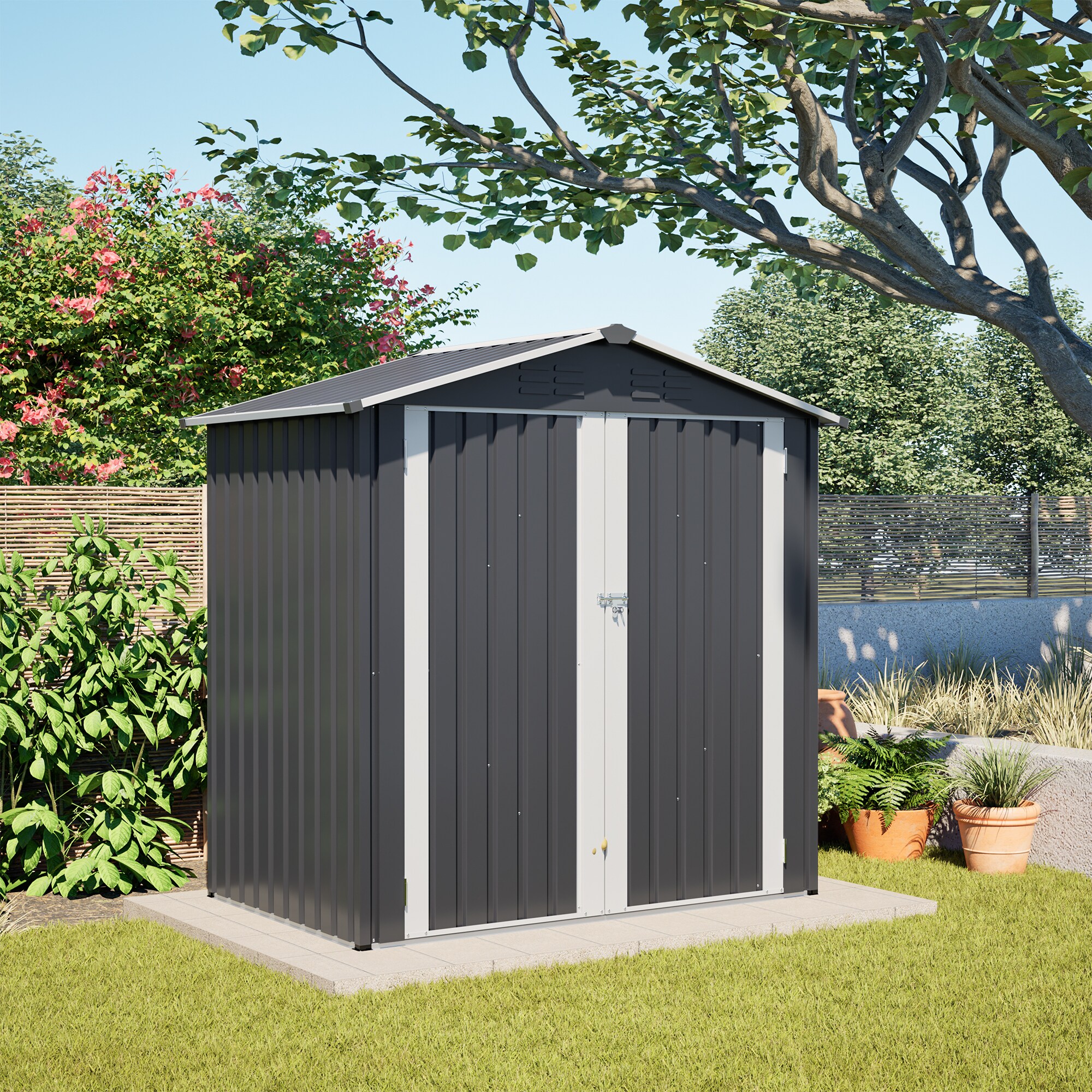 GDFStudio 345489 Metal-Storage-Buildings-Sheds - View #6