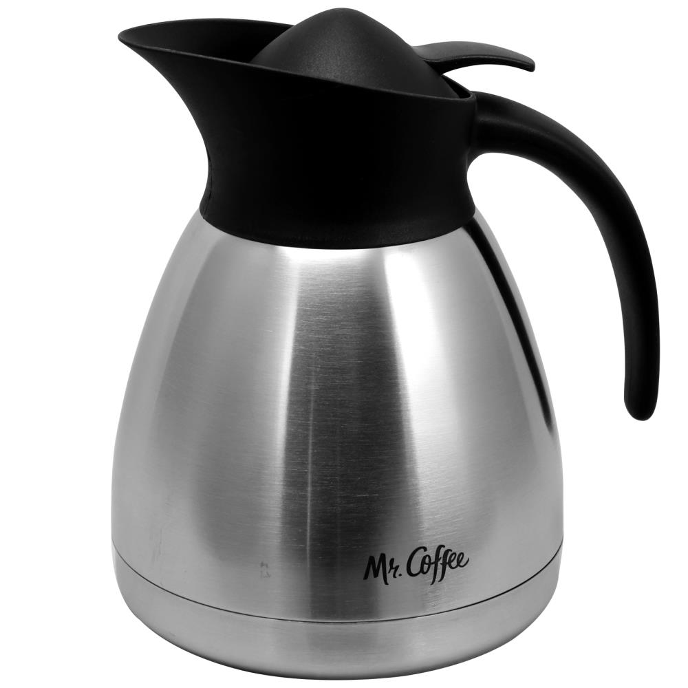 Gibson Home Mr. Coffee Brushed Stainless Steel Vacuum Pump Pot