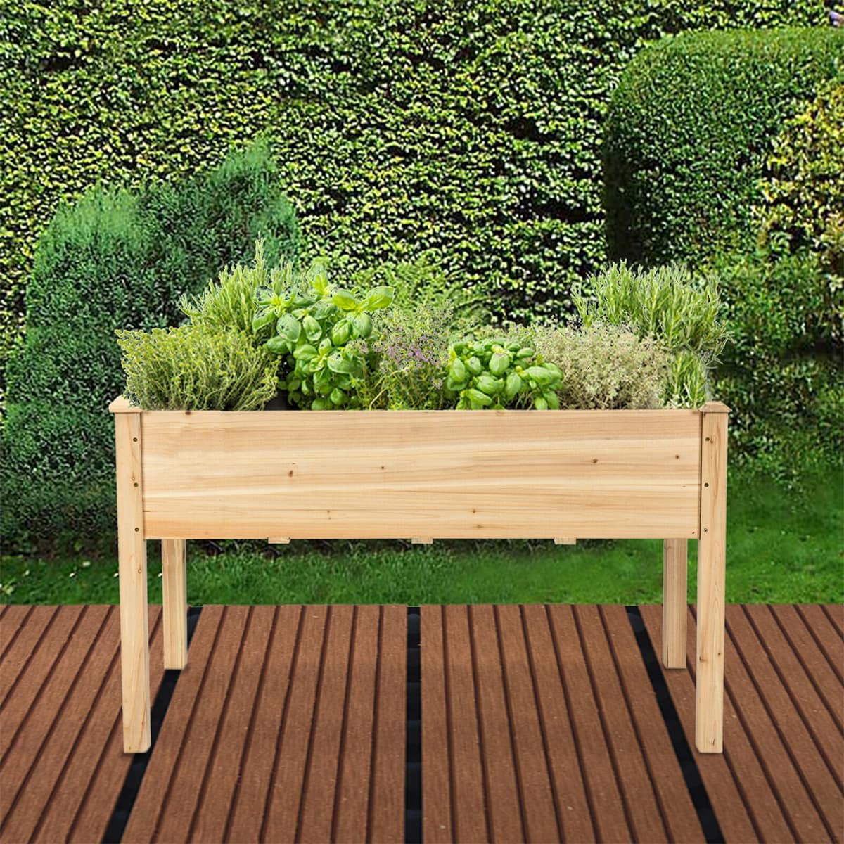 WELLFOR ORQ-744RE Raised-Planter-Boxes - View #3