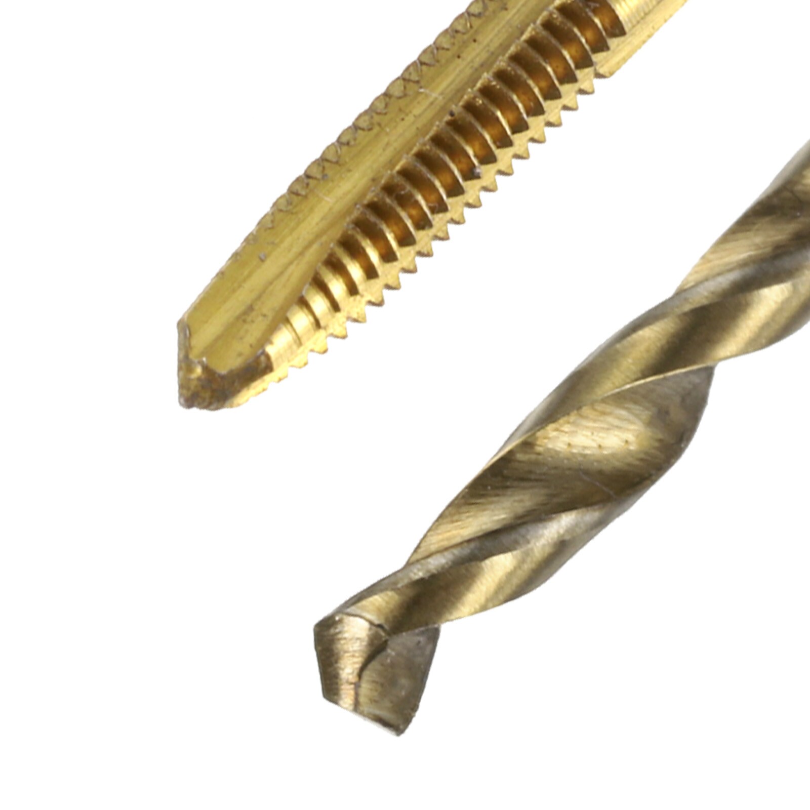 Unique Bargains Metric Tap and Drill Bit Set 2pcs M2.5 x 0.45 Spiral ...