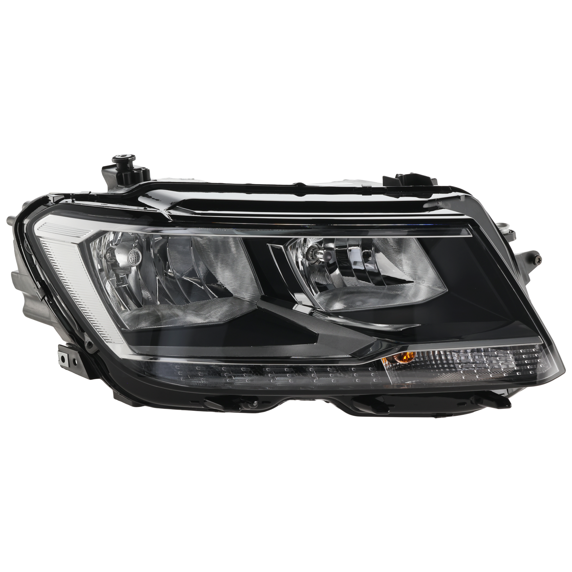 Garage-Pro JCWRV10010009GP Passenger Side Headlight For Volkswagen Tiguan 2018-2021 Halogen with Bulb(s) For Models with LED Daytime Running Light Replaces# 5nl941006
