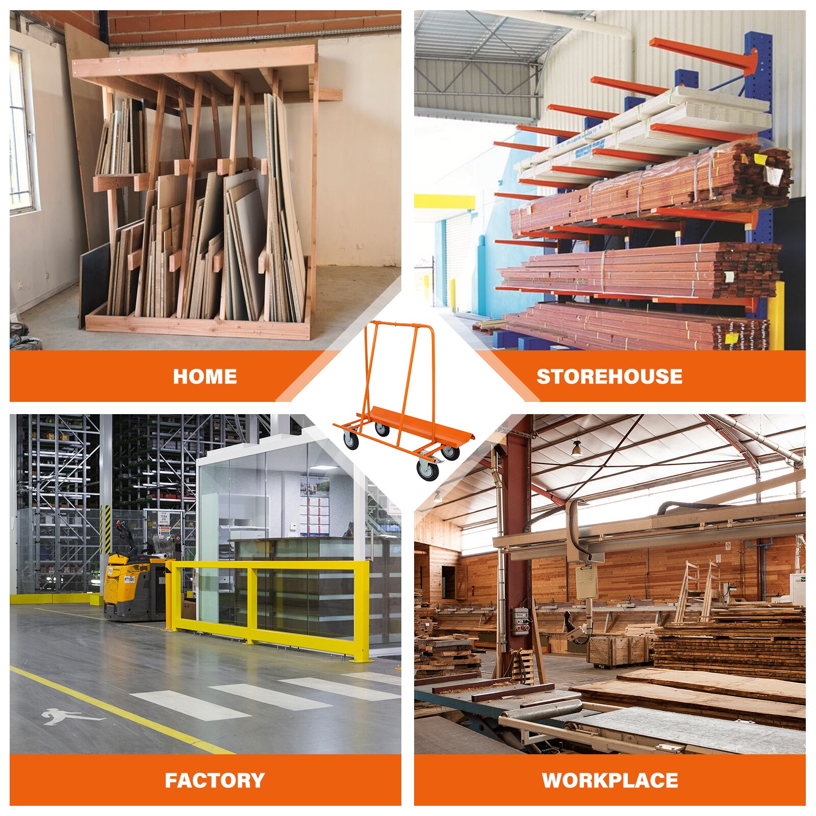 Maocao Hoom BH40329 Drywall-Panel-Carriers - View #9