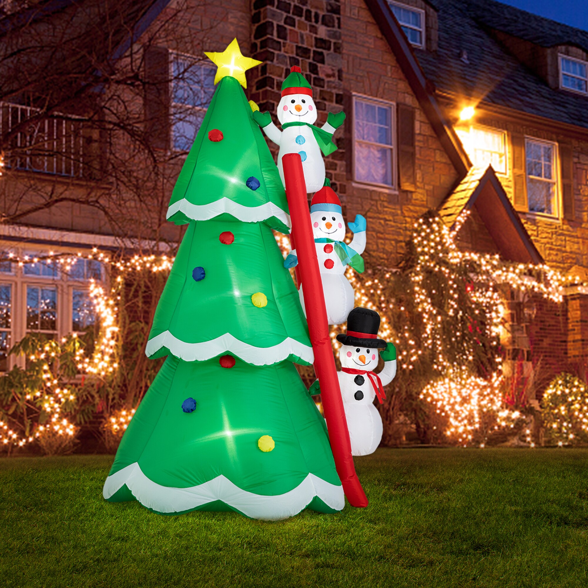 Glitzhome 2005200019 Christmas-Inflatables - View #2