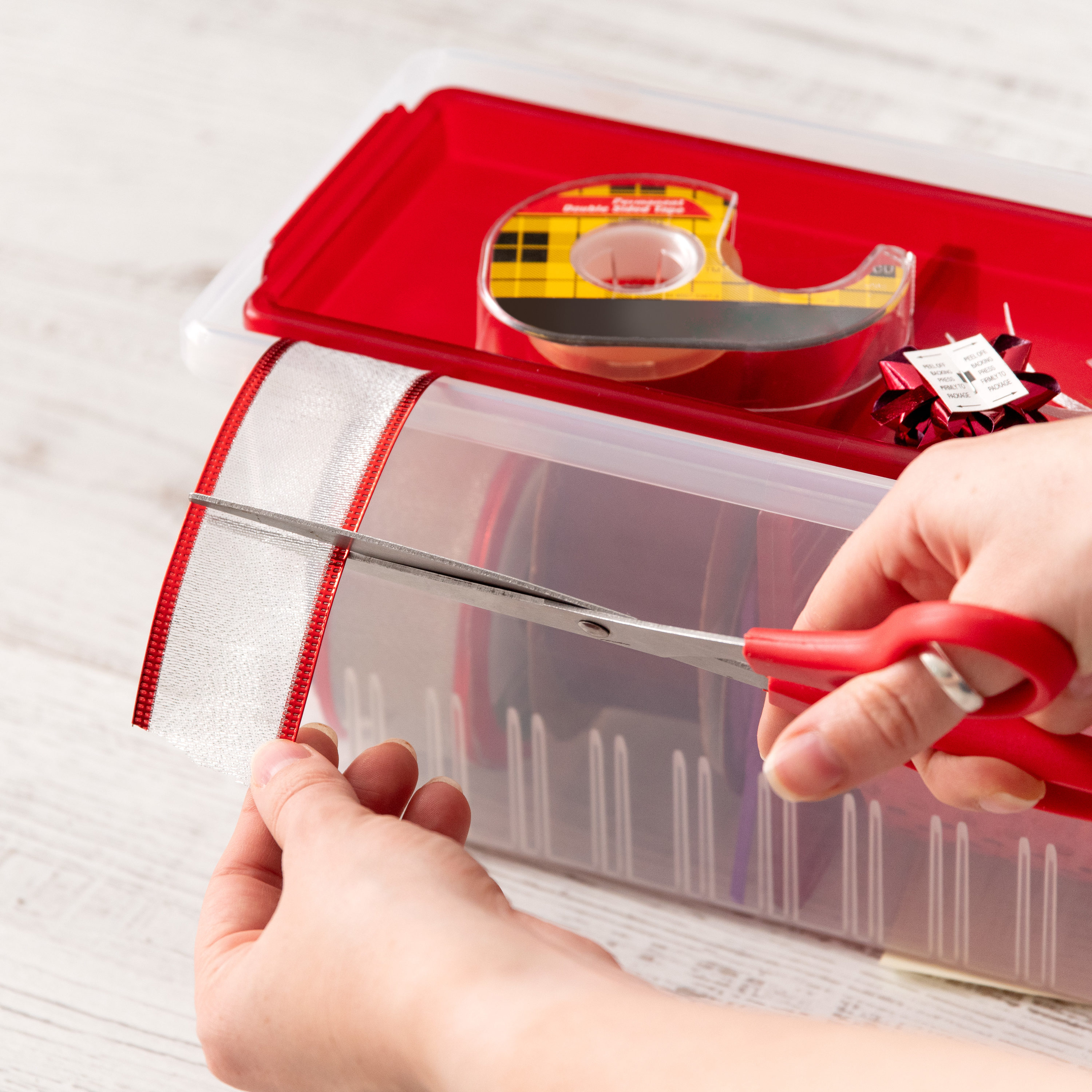 IRIS 585812 Plastic-Storage-Totes - View #5