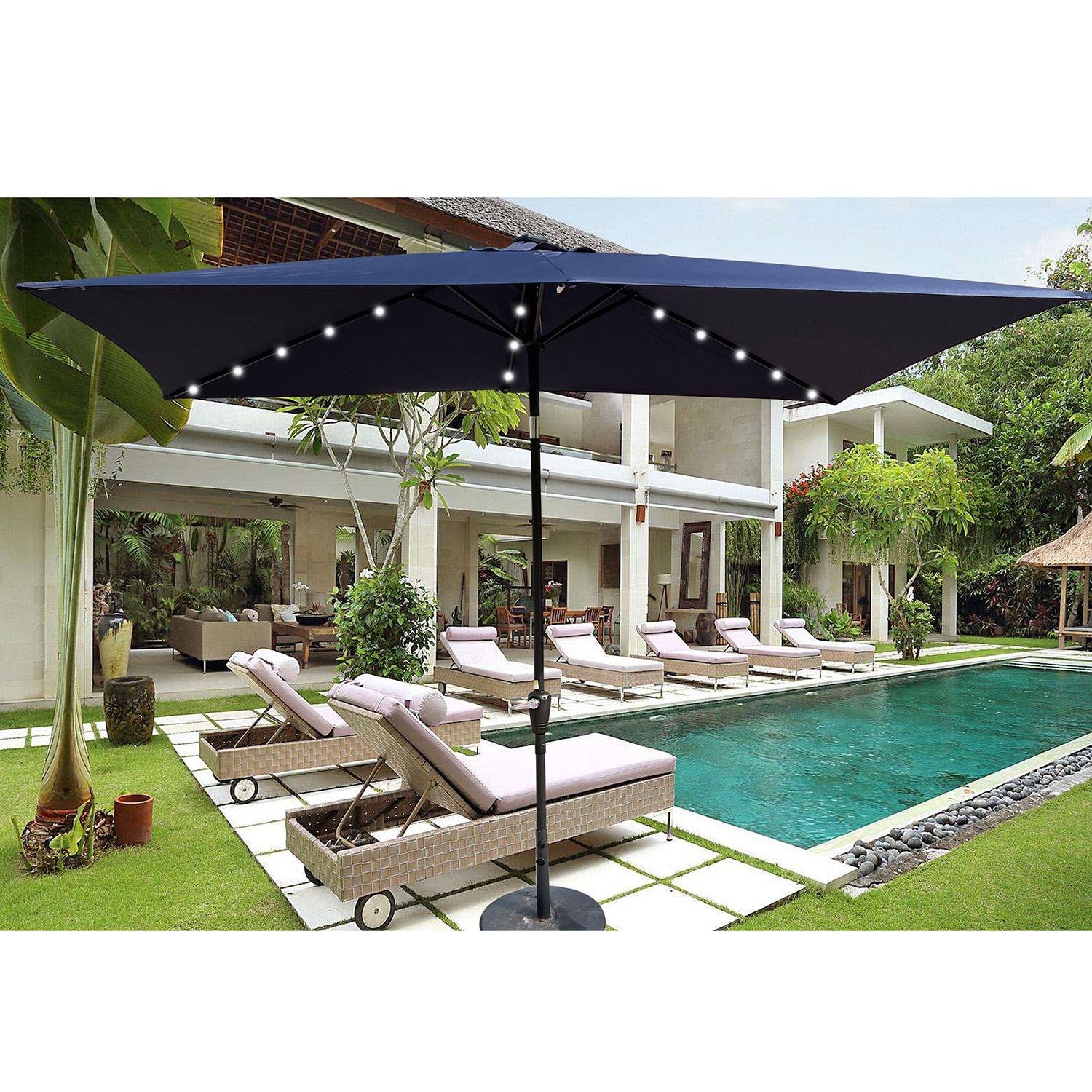 SINOFURN SYA810035RD Umbrellas-2 - View #2
