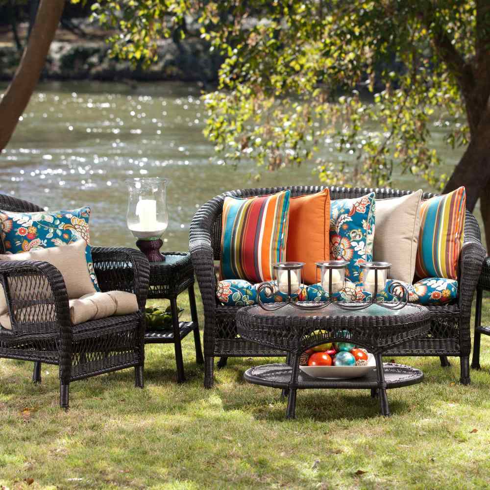 Patio pillows at online lowes