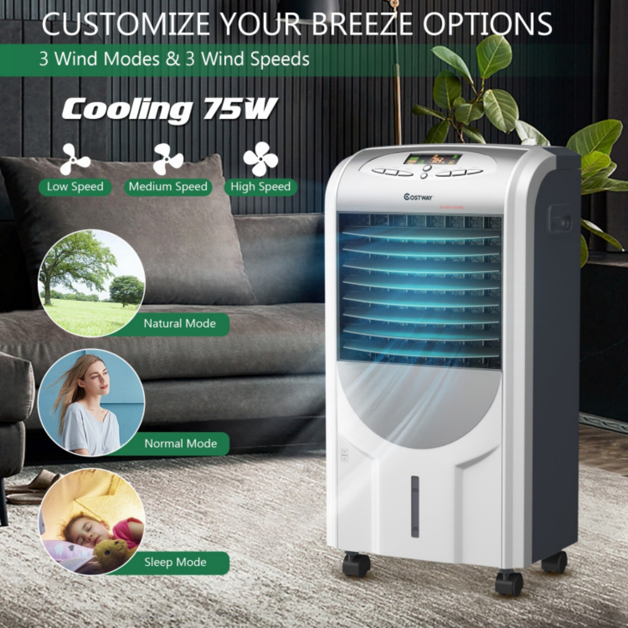 LUCKY ONE LO-EP23664 Portable-Air-Conditioners - View #12