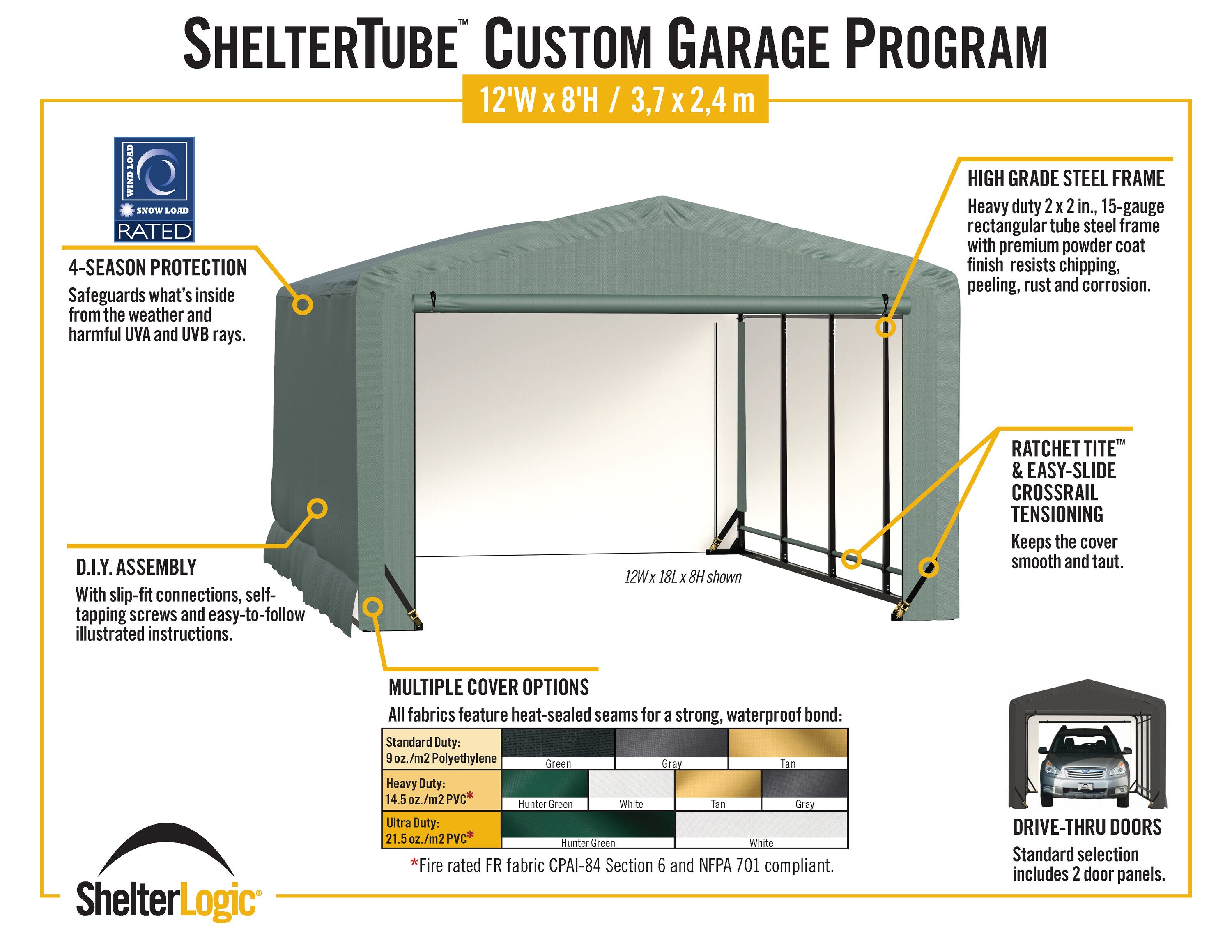 ShelterLogic SQAACC0103C01202708 Garage-Buildings - View #5