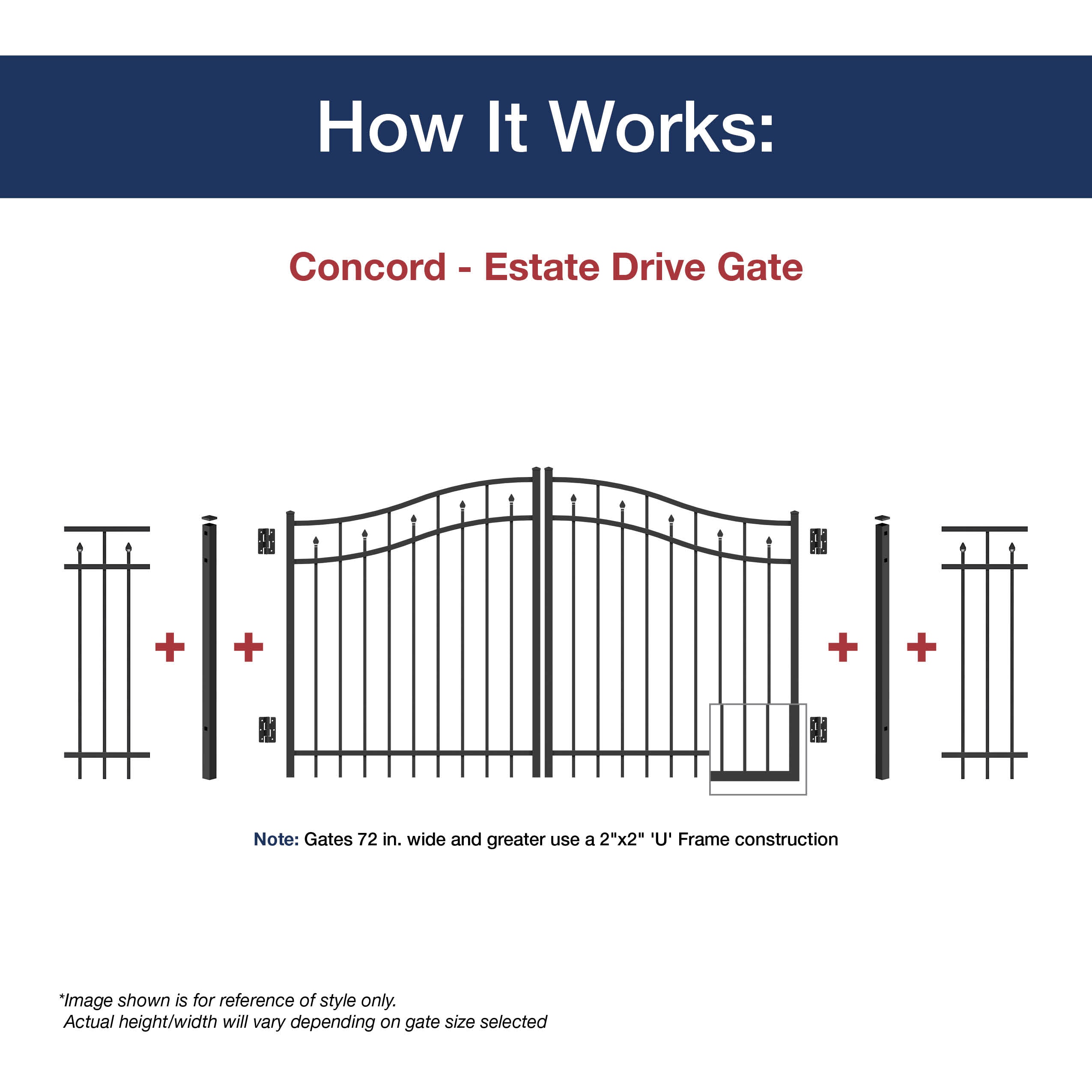 Freedom 73015664 Driveway-Gates - View #3