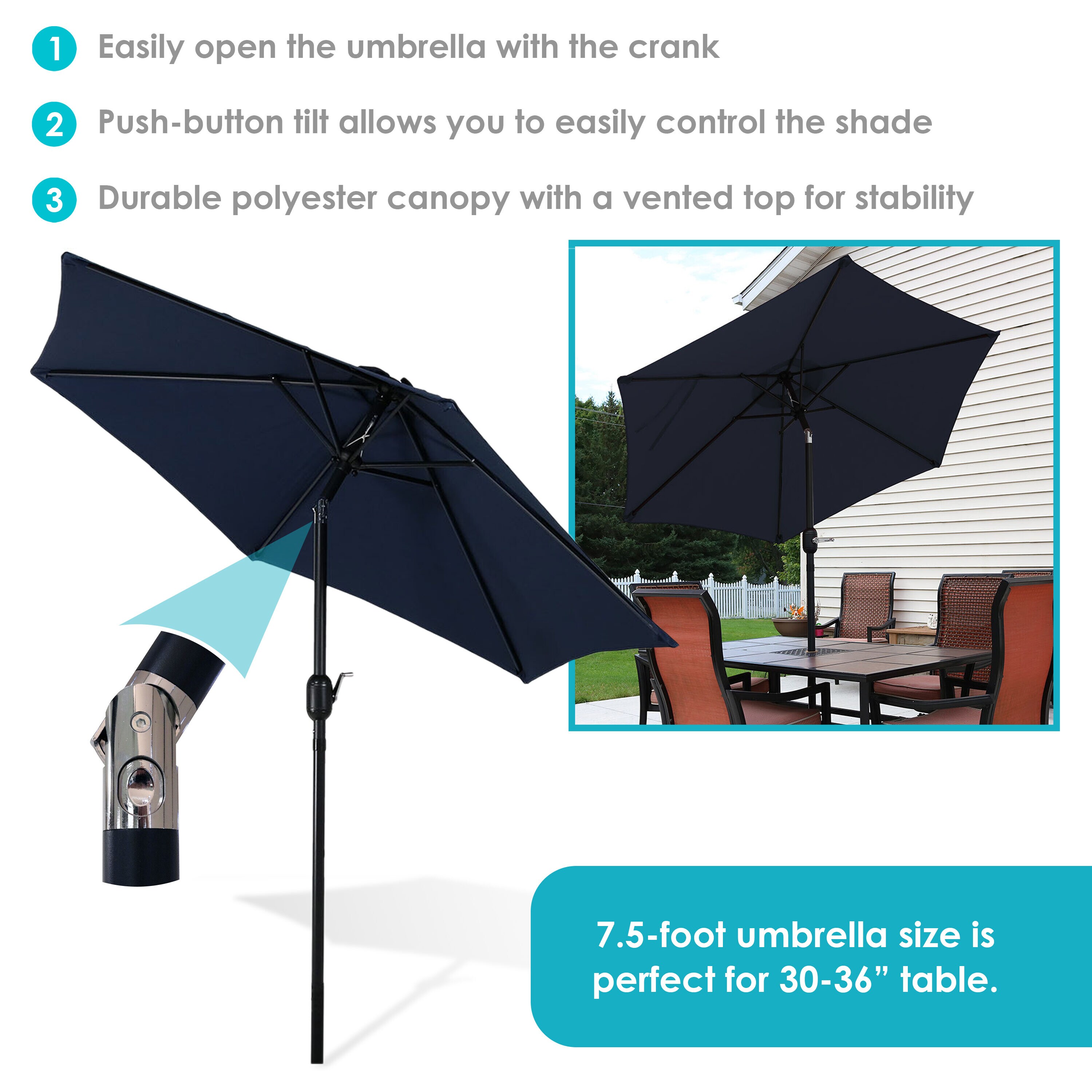 Sunnydaze Decor ECG-395 Umbrellas-2 - View #9