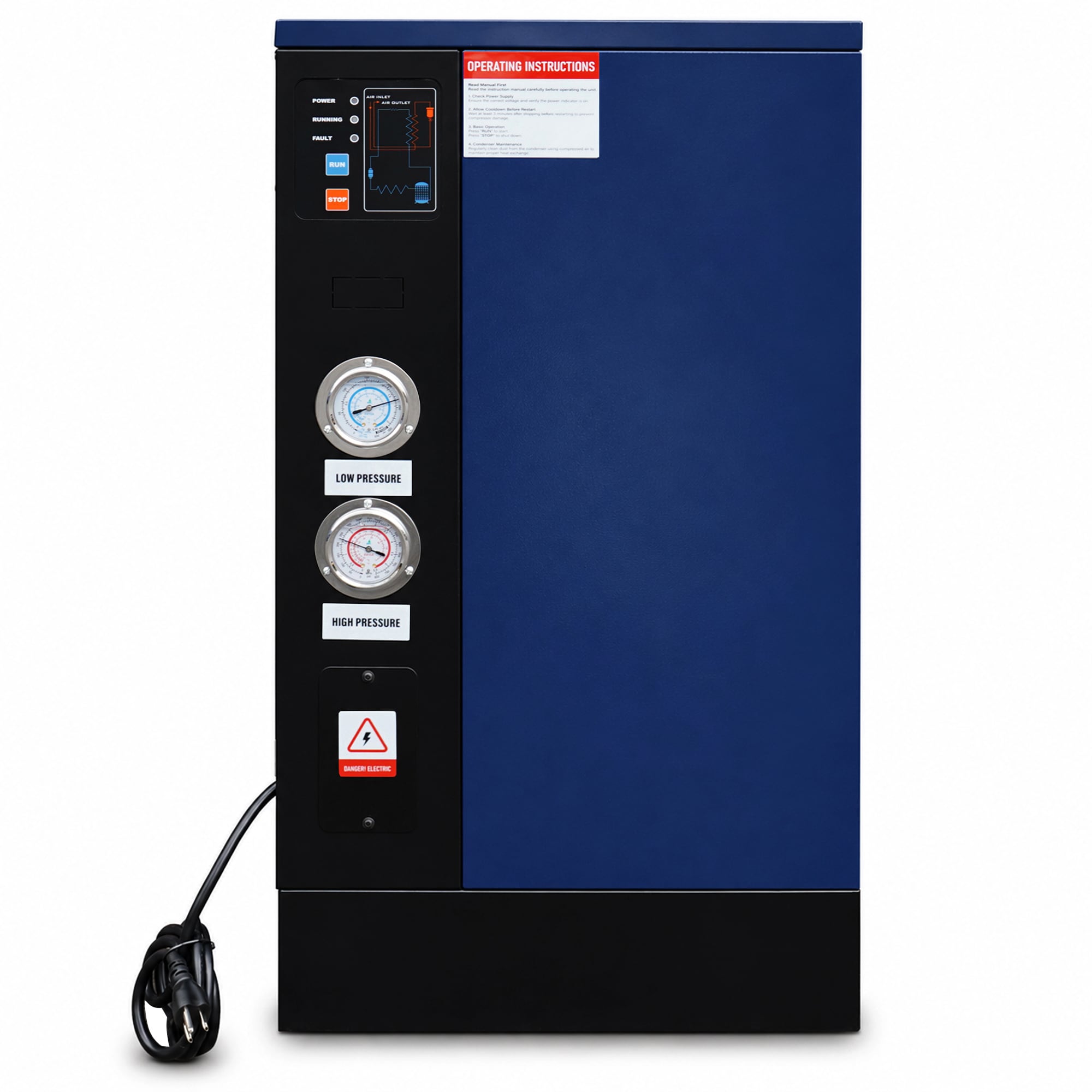 ModernLuxe 240CFM Refrigerated Air Dryer for 50HP Air Compressors 1 PHASE 115V Refrigerated Air Compressor Dryer Compressed Air Systems Industrial Refrigerated Compressed Air Dryer Sansujyuku sansujyuku.com