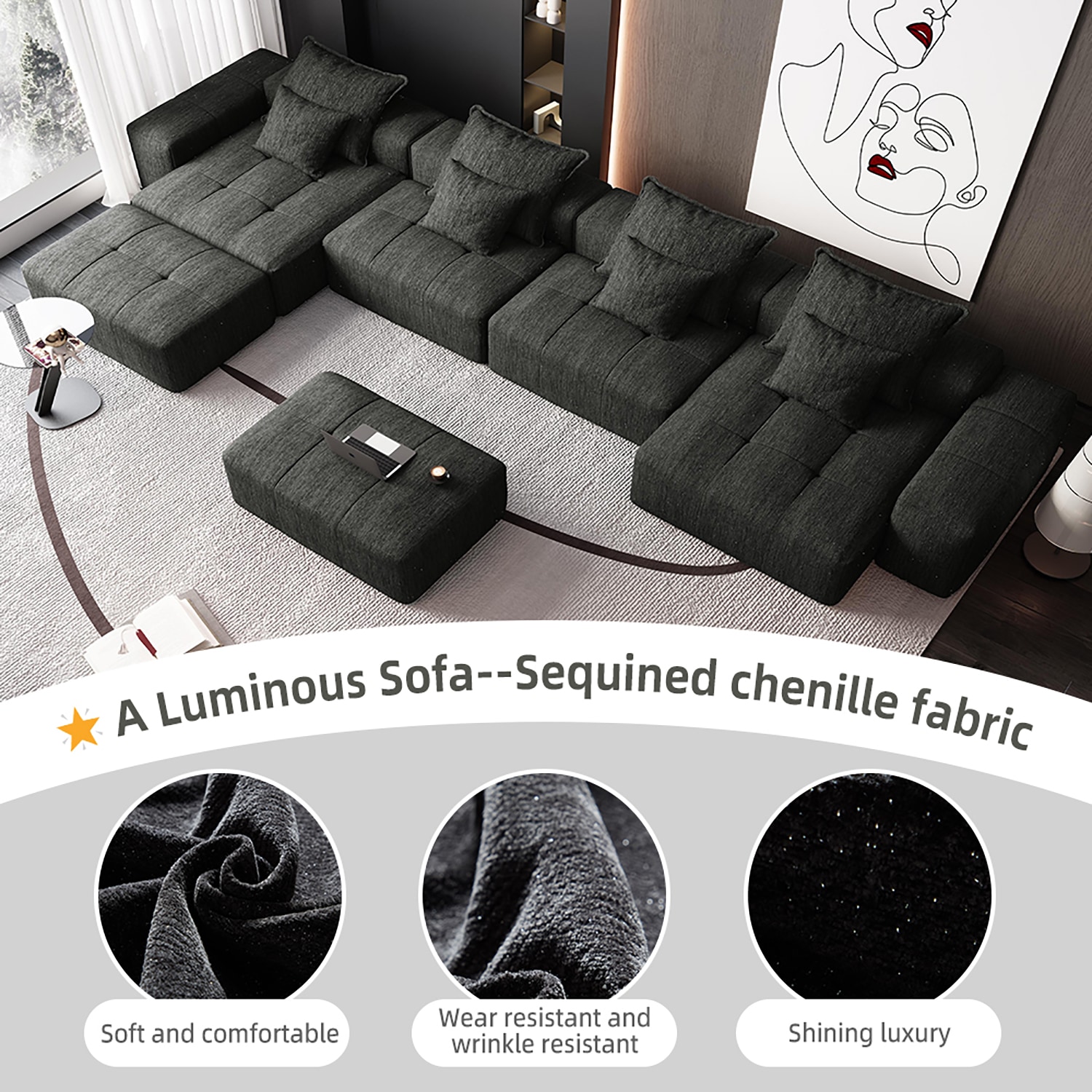 GZMR GZ-HH4S007 Sofas-Loveseats - View #8