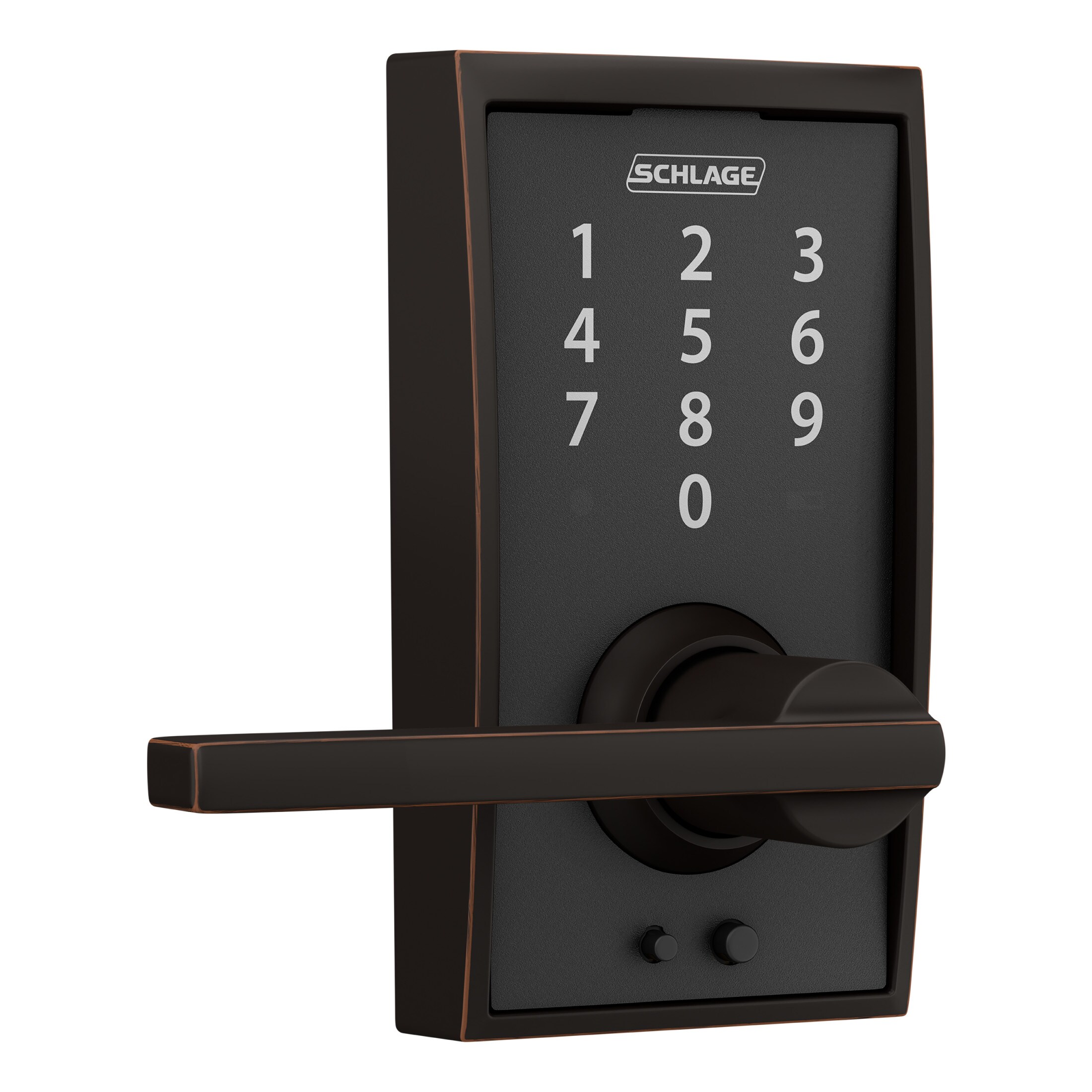 Schlage Touch Century-Latitude Aged Bronze Electronic Handle Touchscreen Keypad FE695 CEN 716 LAT Sansujyuku sansujyuku.com