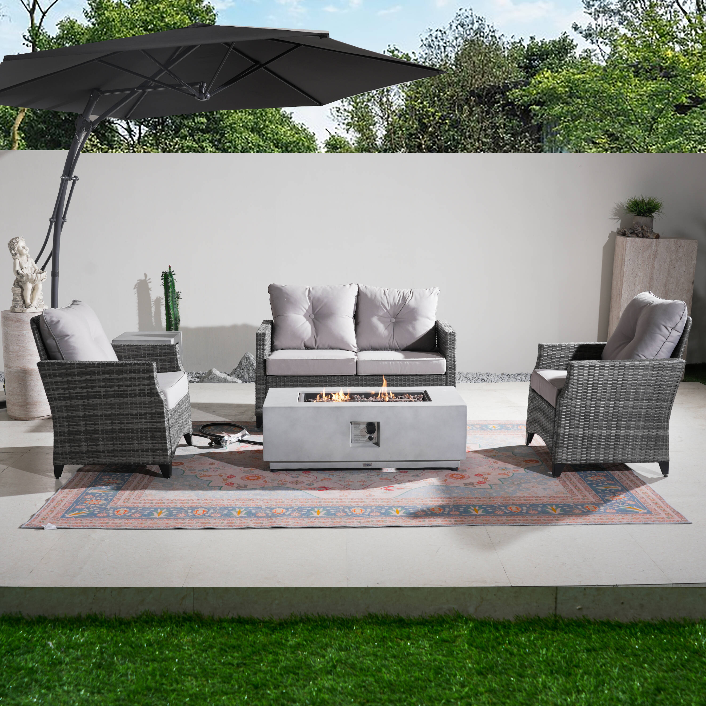 Direct Wicker DWG-N1801P&24924 Patio-Conversation-Sets - View #8