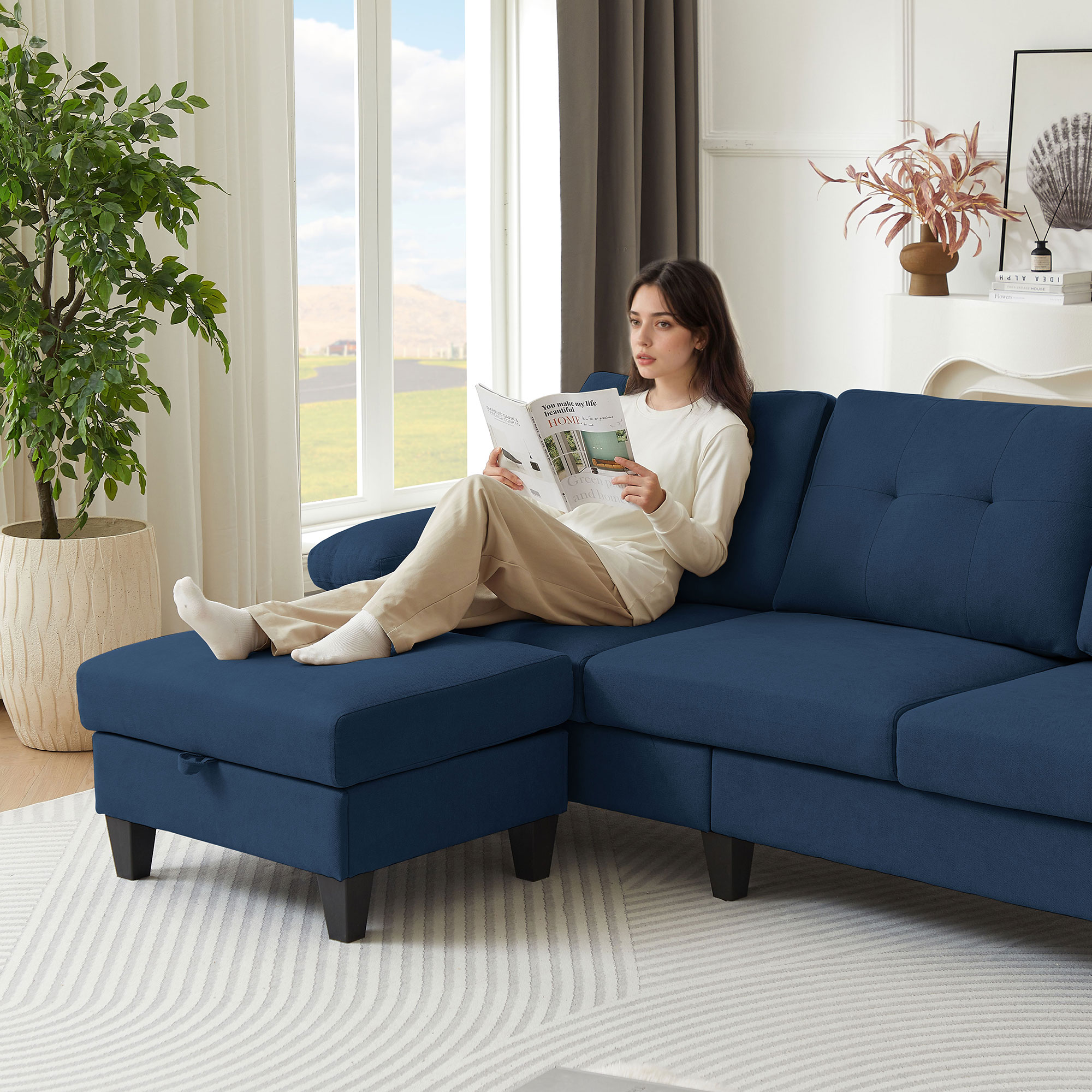 Jarenie YMX08BL Sofas-Loveseats - View #10