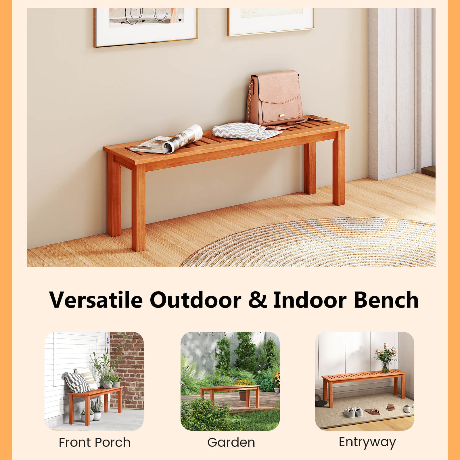 Costway HCST07525 benches - View #8