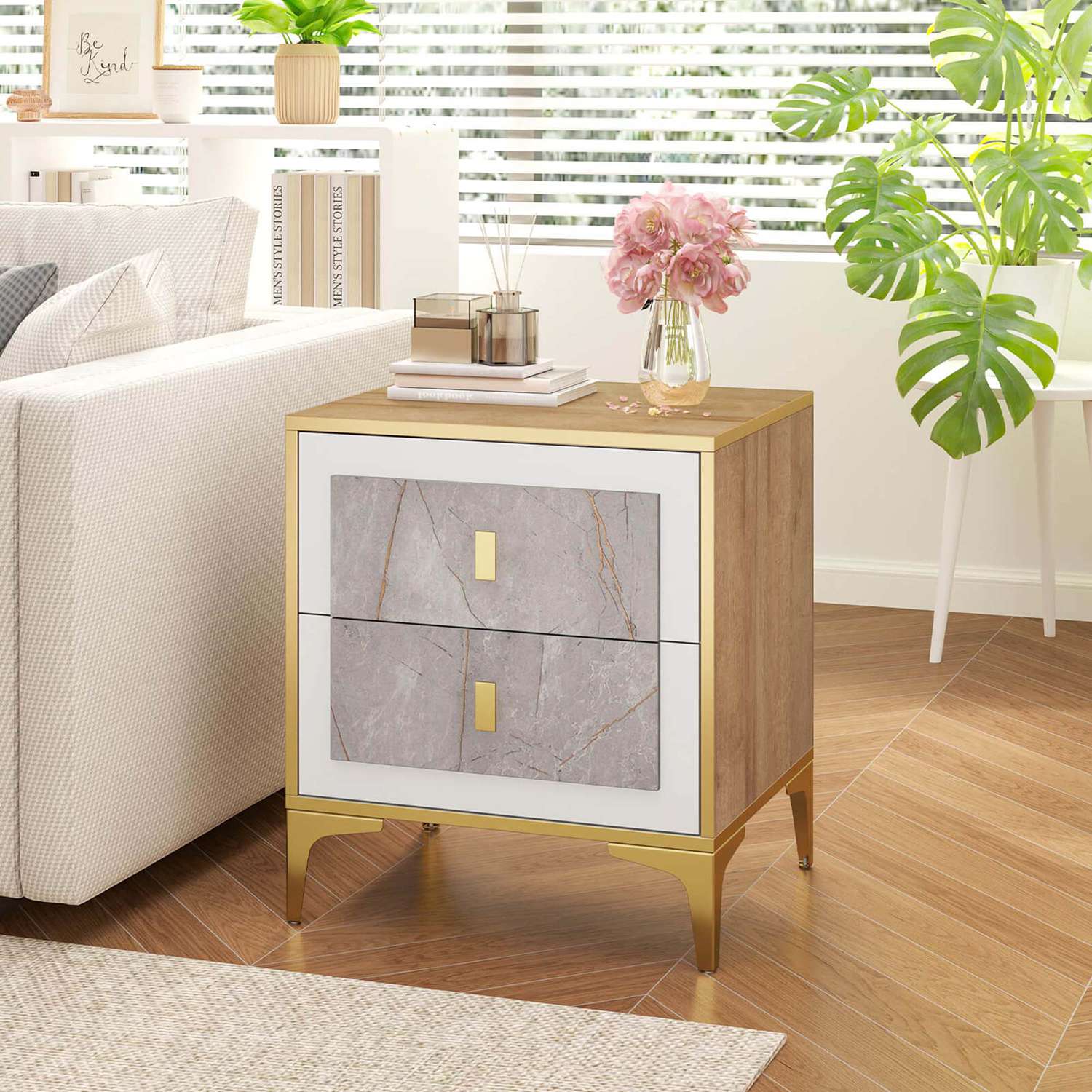 Costway CSHY004272 nightstands - View #2