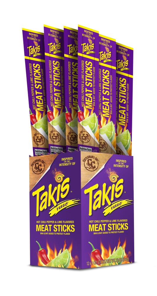Takis Fuego Meat Snacks, Hot Chili Pepper & Lime Flavor, 1 oz. - Spicy  Snacks Inspired by Fuego Tortilla Chips in the Snacks & Candy department at