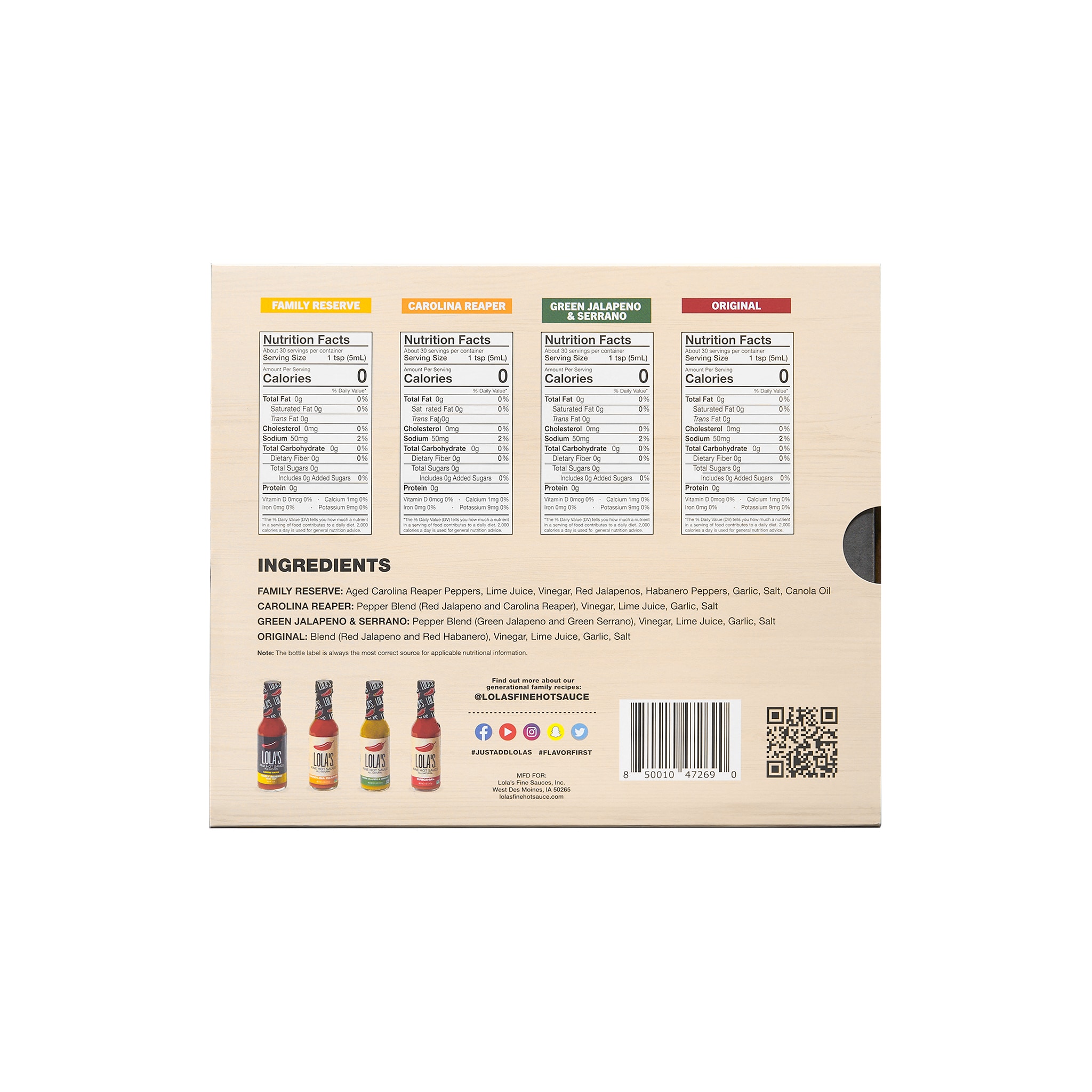 Lola's Fine Hot Sauce LOLA690 Dry-Seasoning-Marinades - View #4