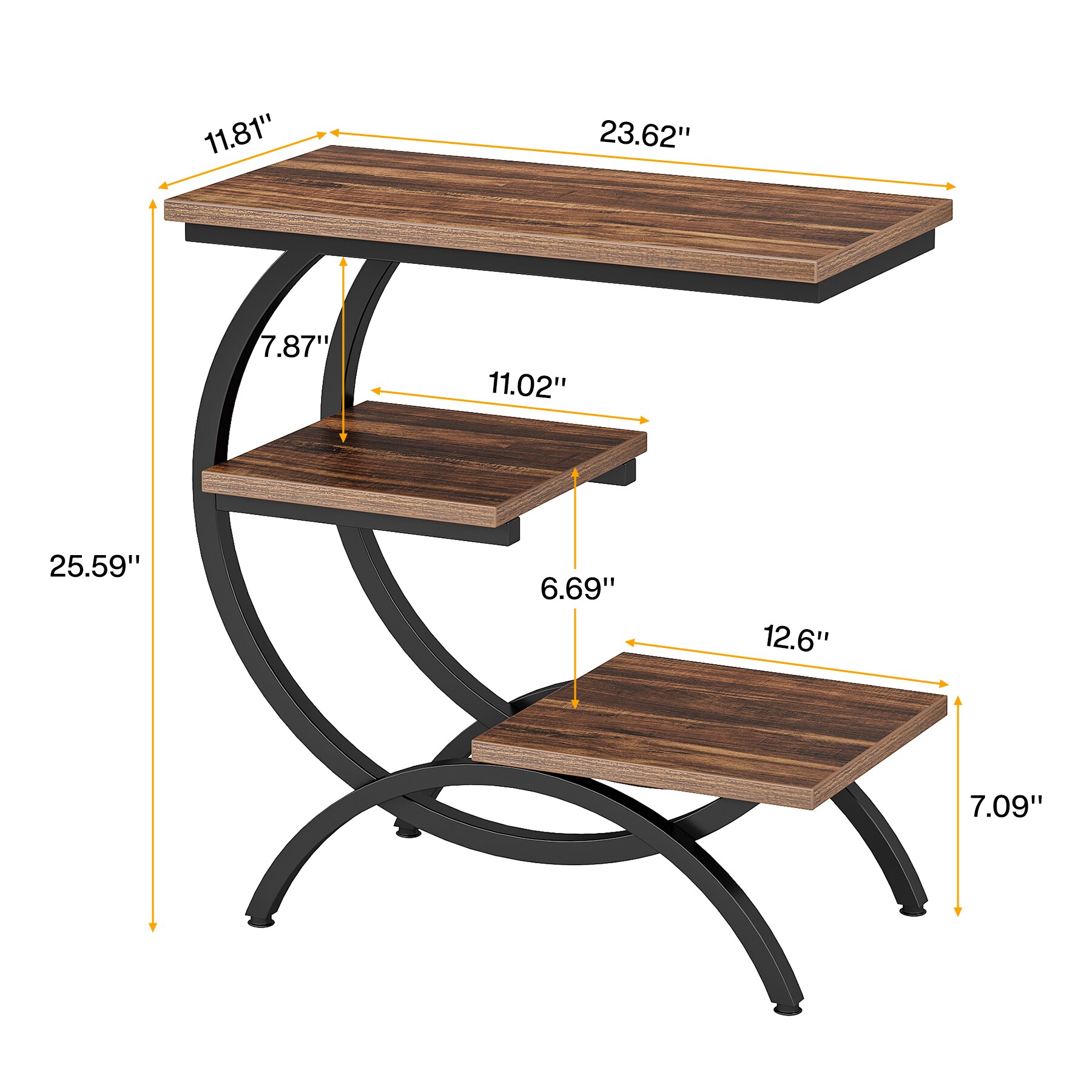 Tribesigns LWFD-JW0627 End-Tables - View #3