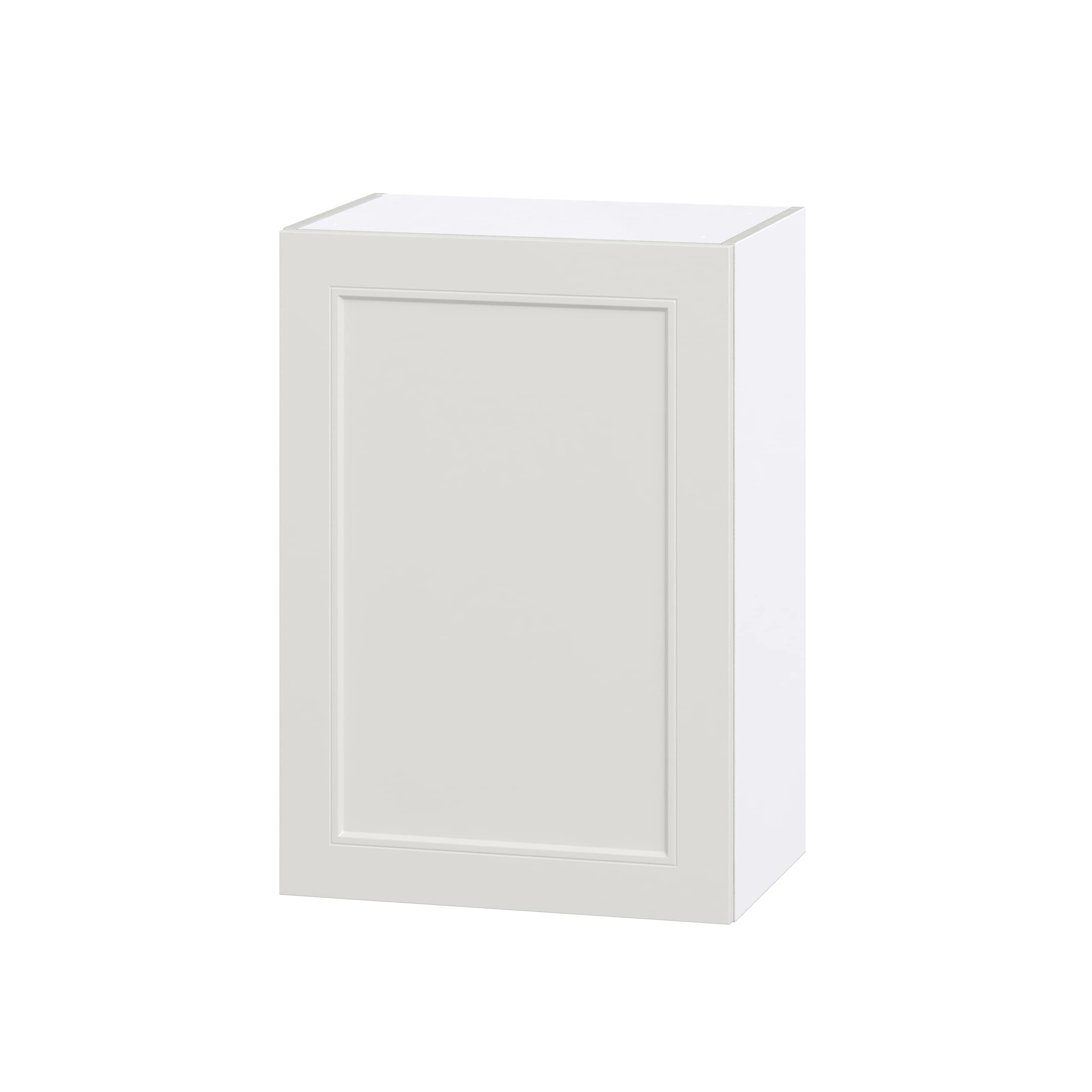 Hugo&Borg Belcourt 30-in W x 10-in H x 14-in D Gray Painted Wall Fully Assembled Cabinet (Recessed Panel Shaker Door Style)