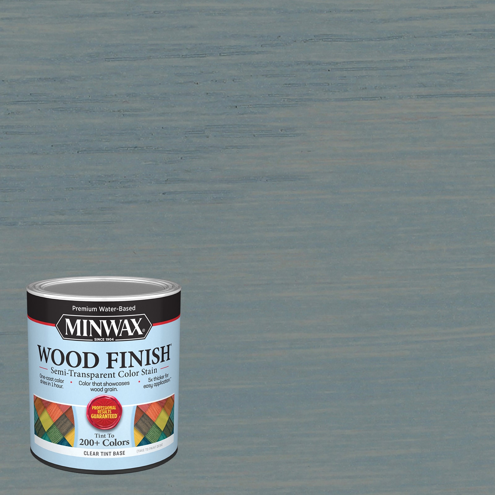 Minwax MW1237-1658612 Wood Finish Water-based River Stone MW1237 Semi-transparent Interior Stain ( 1-quart )