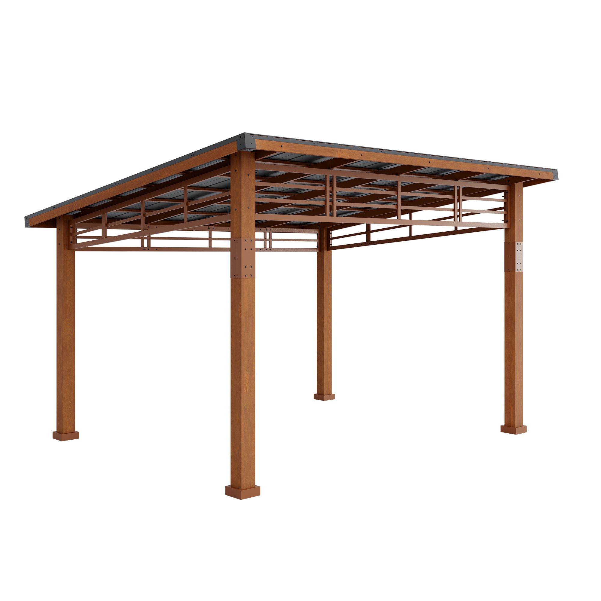 LUE BONA TL-004-2ALS Wood-Resin-Gazebos - View #3
