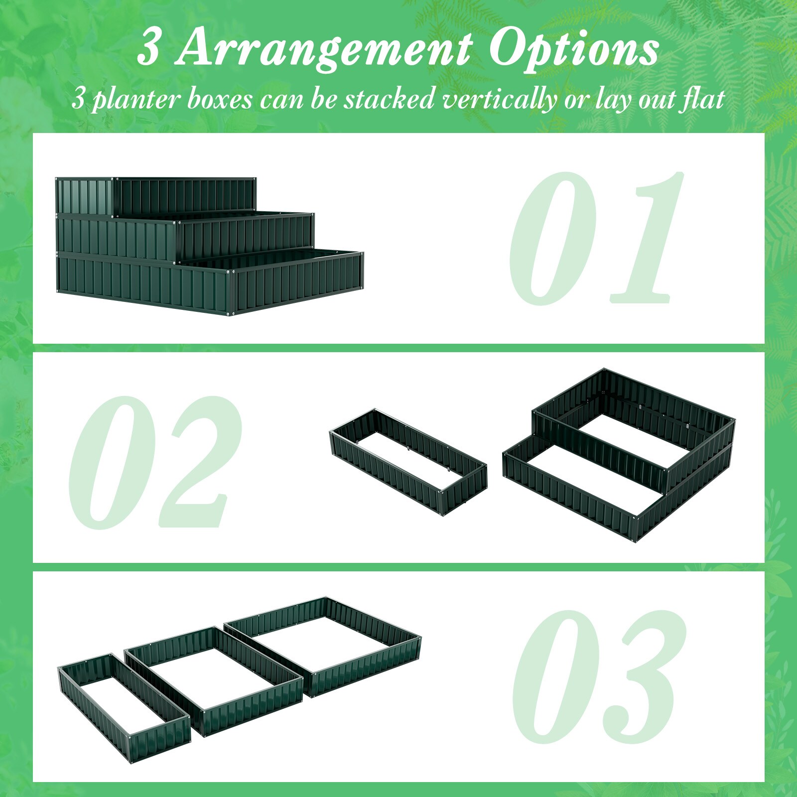 Ayelon GD41GT32GN Raised-Garden-Beds - View #2