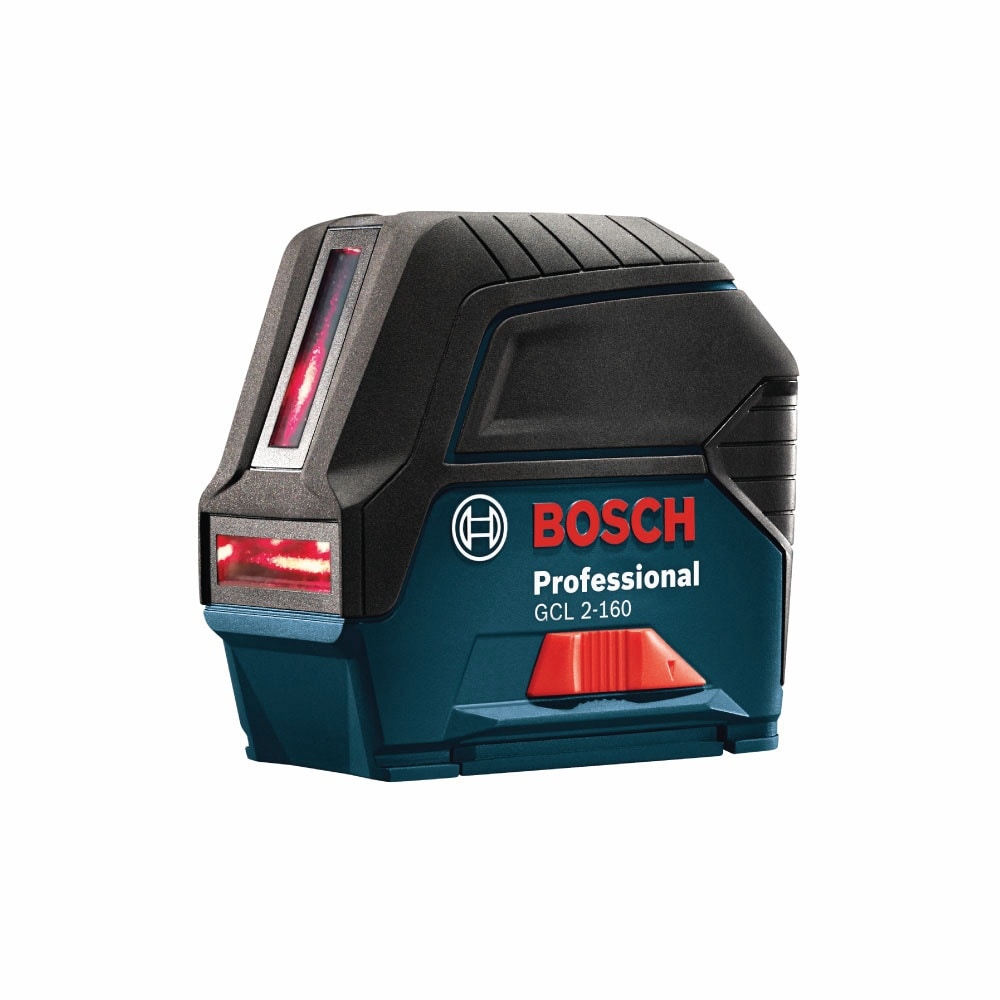 Bosch Green 125-ft Self-Leveling Indoor Cross-line/with Plumb Points Laser  Level with Line Beam in the Laser Levels department at