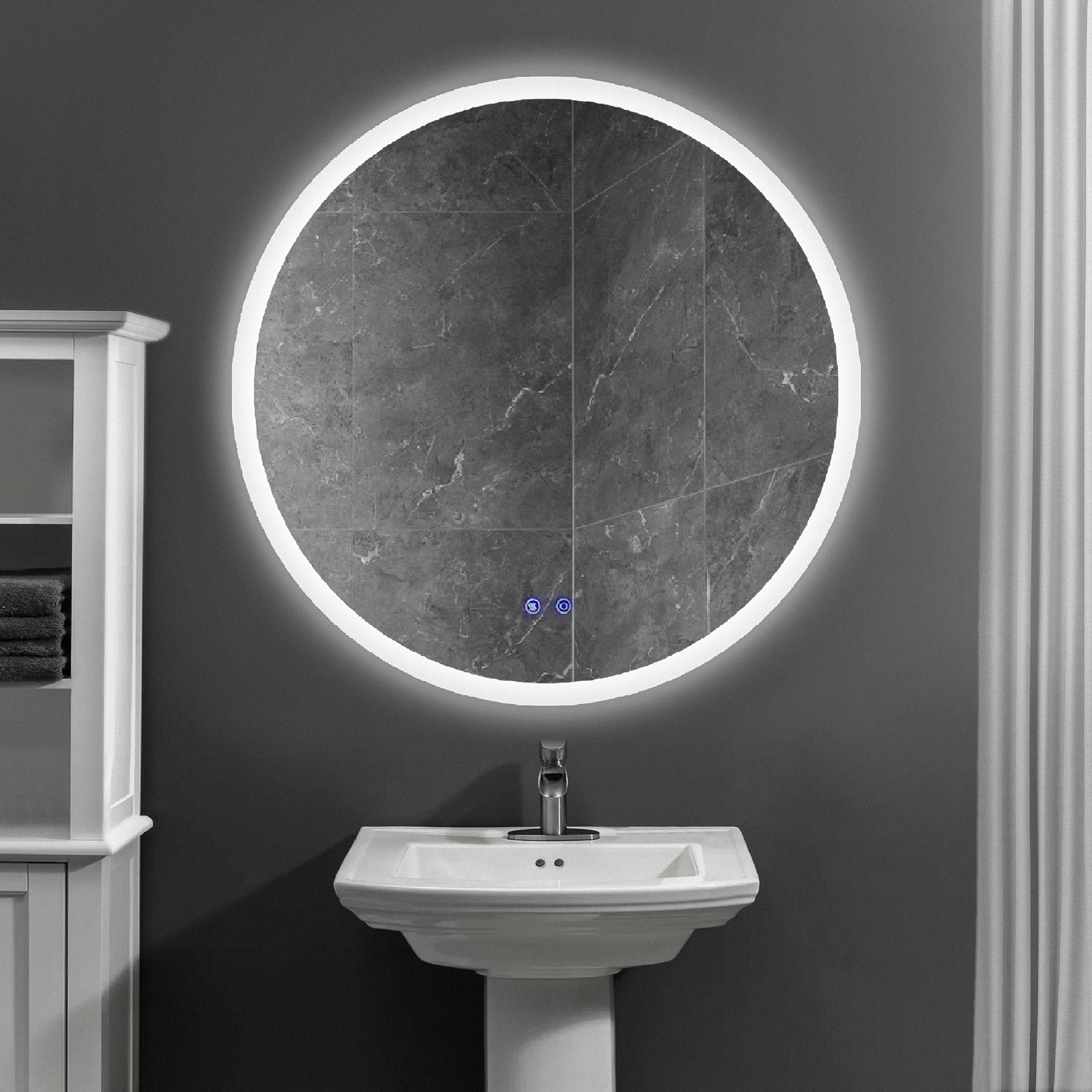 WELLFOR AMBK-R2424 Framed-Bath-Mirrors - View #8