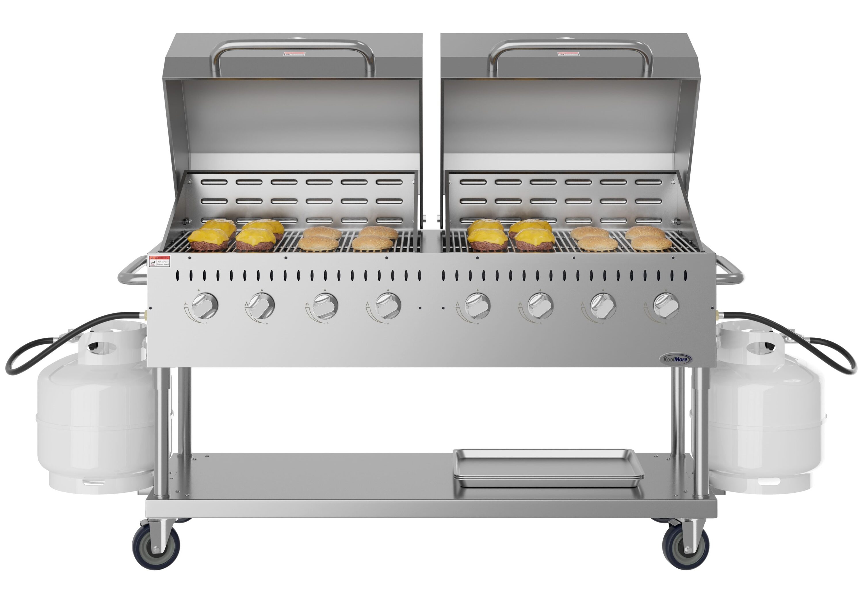 KoolMore LOW-CGKIT6-D30D30 Gas-Grill - View #5
