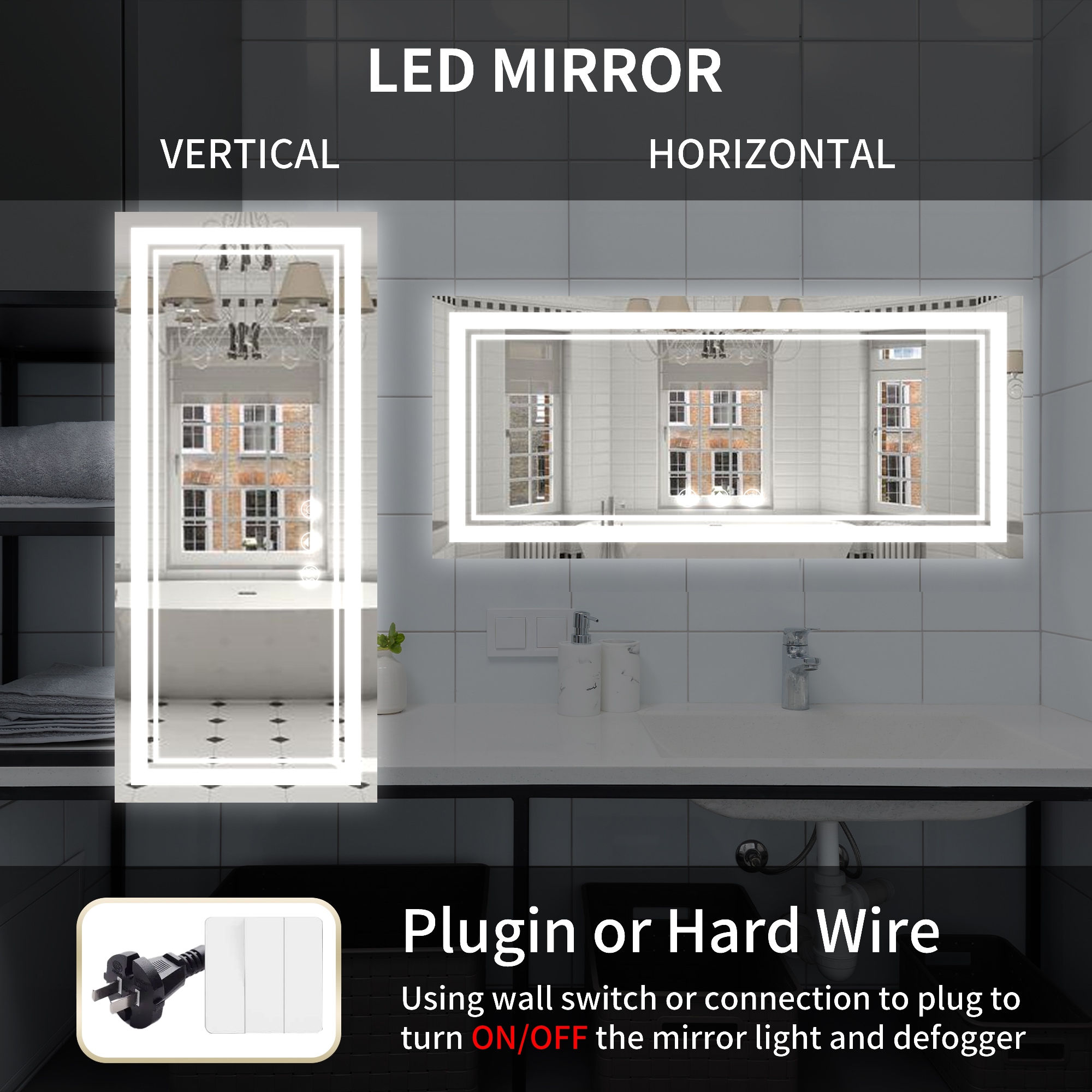 CASAINC MD04-7236SF2 Framed-Bath-Mirrors - View #7