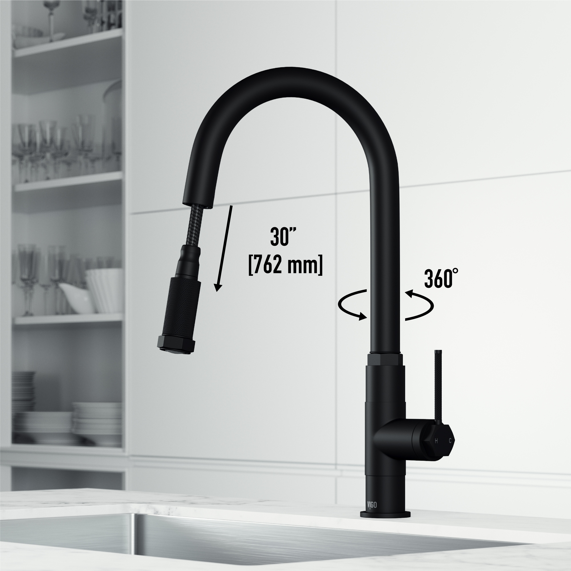 VIGO VG02035MB Kitchen-Faucets - View #5