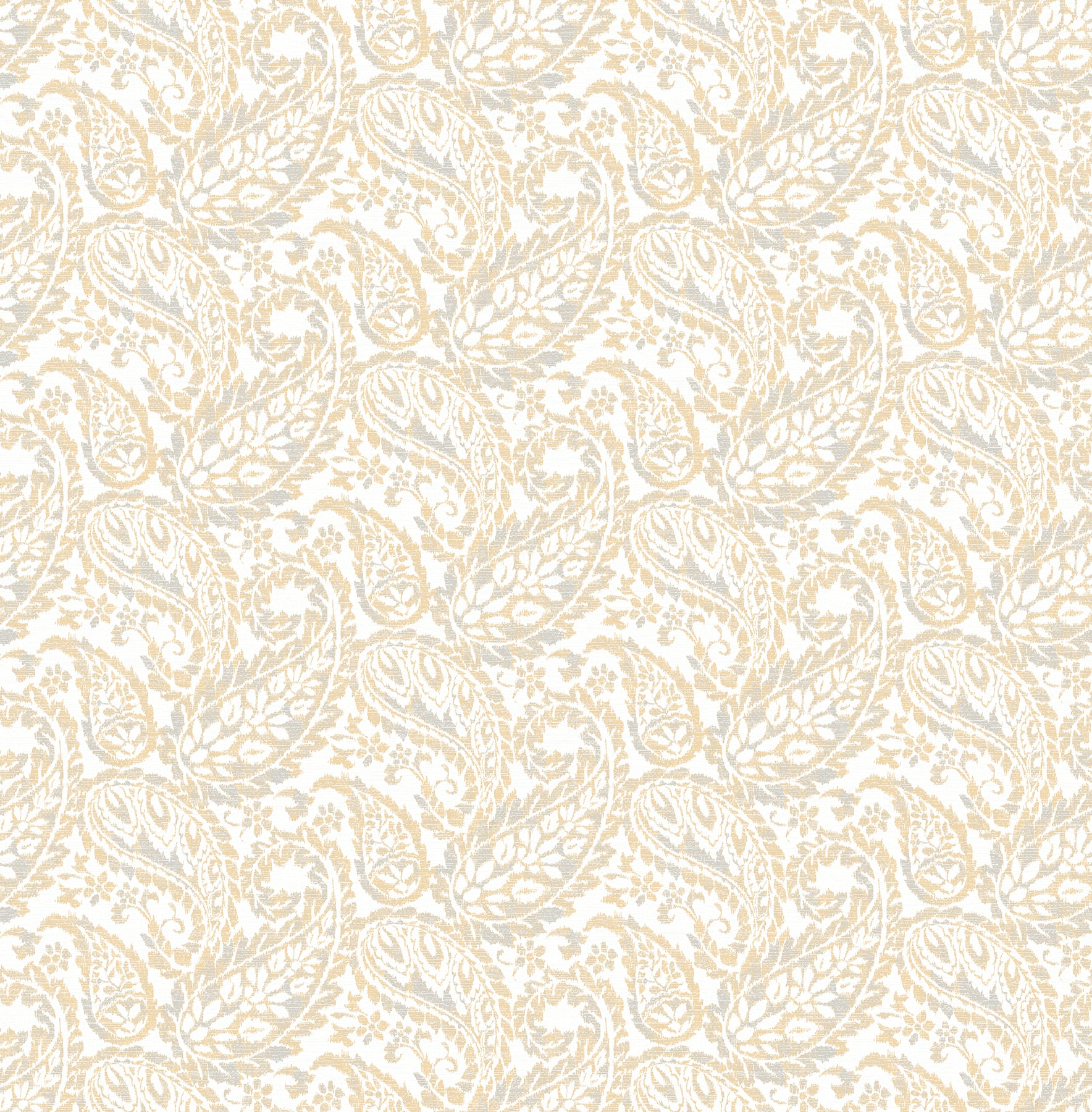 A-Street Prints 2657-22214 Ami 56.0-Sq. Feet Honey Non-woven Paisley Unpasted Wallpaper