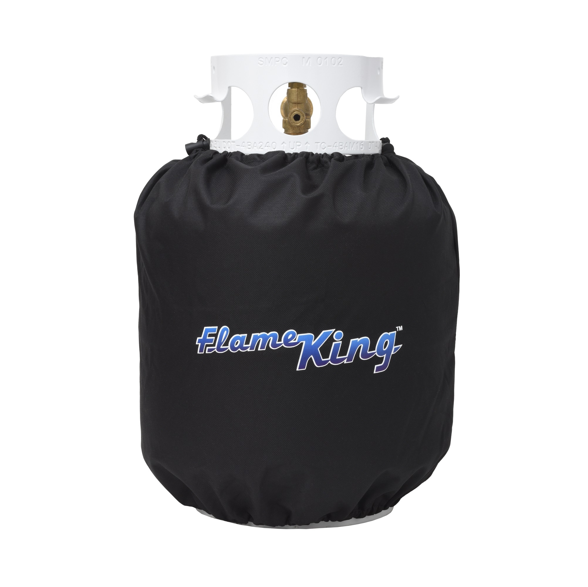 Flame King PTC-01 Propane Tank Cover for 20LB Cylinders Polyester/Polyethylene Propane tank cover