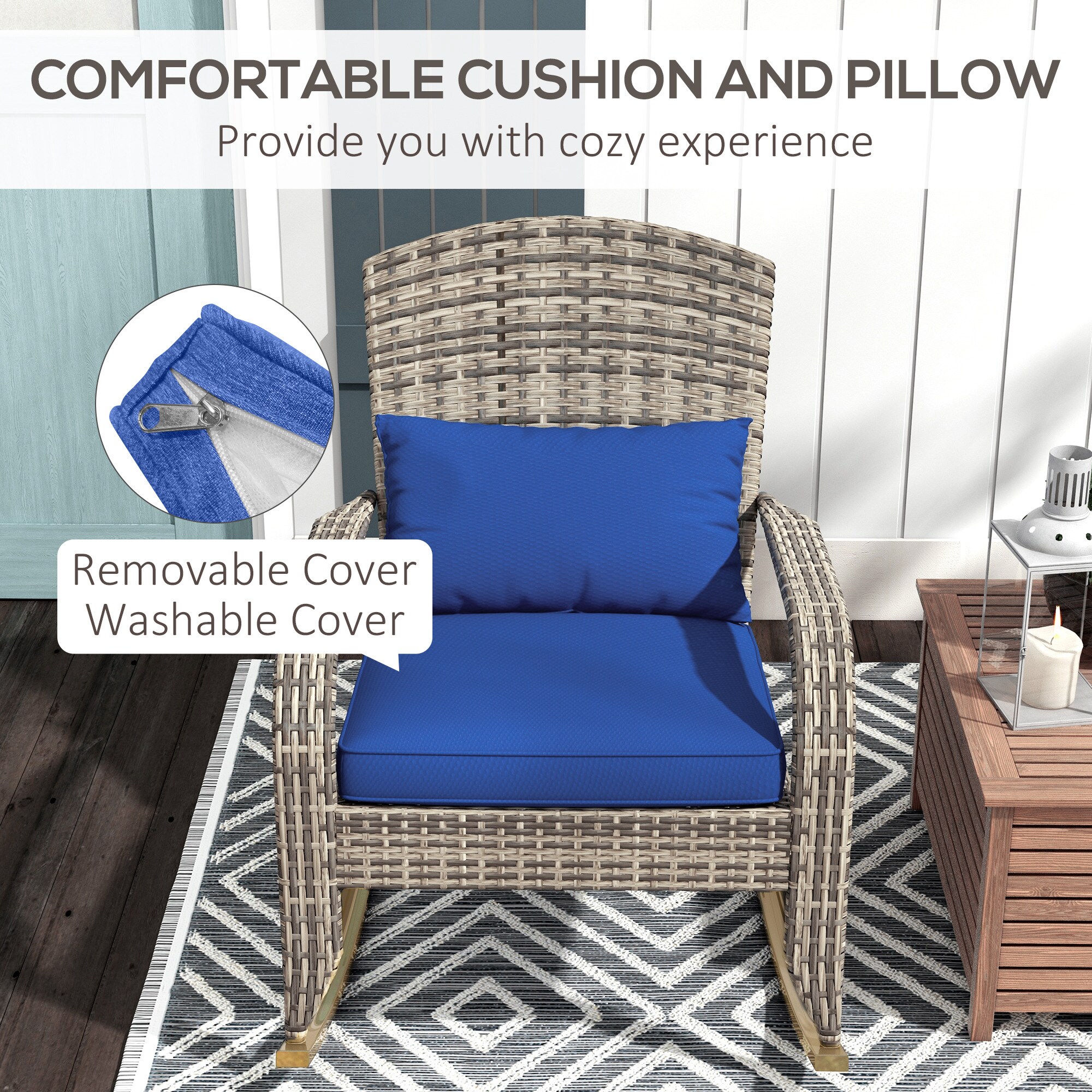 Outsunny 867-169V01YL Patio-Chairs - View #6
