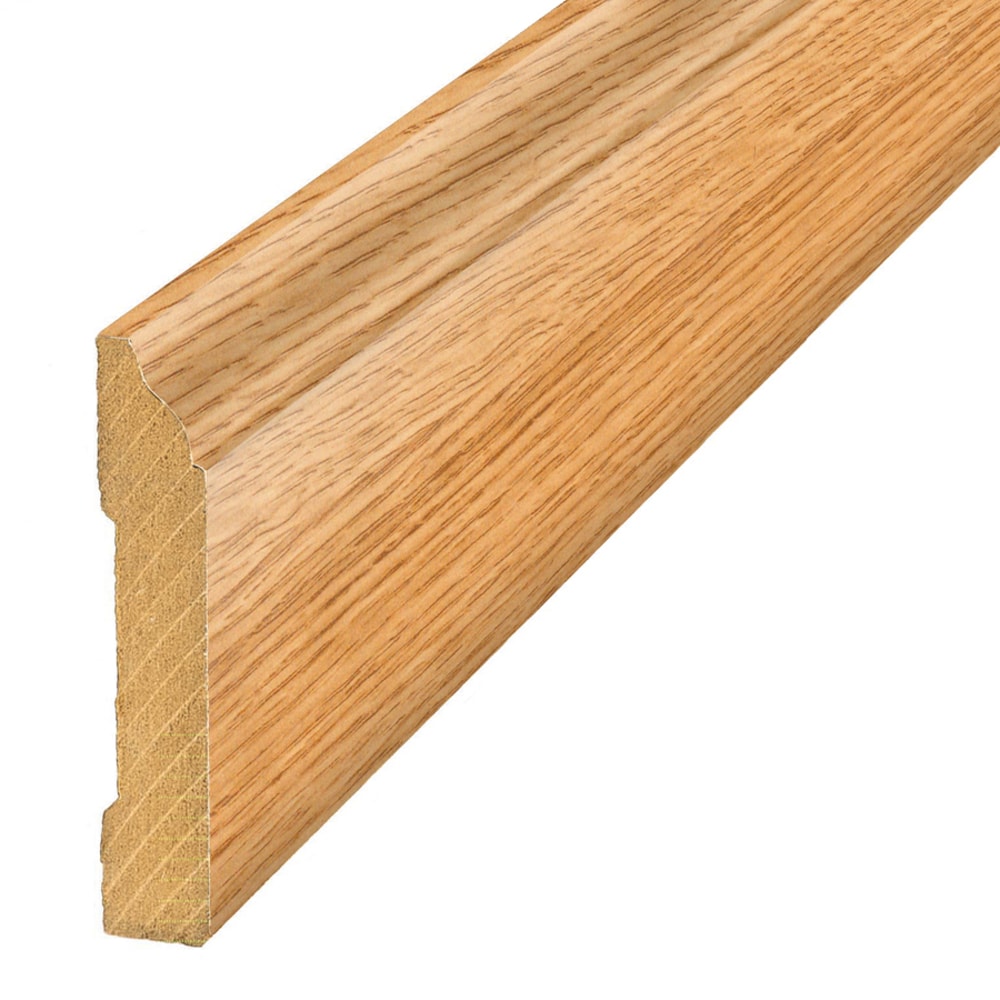 Project Source MG000249 Glenwood 0.62-in T x 3.3-in W x 94.5-in L Laminate wood Wall base