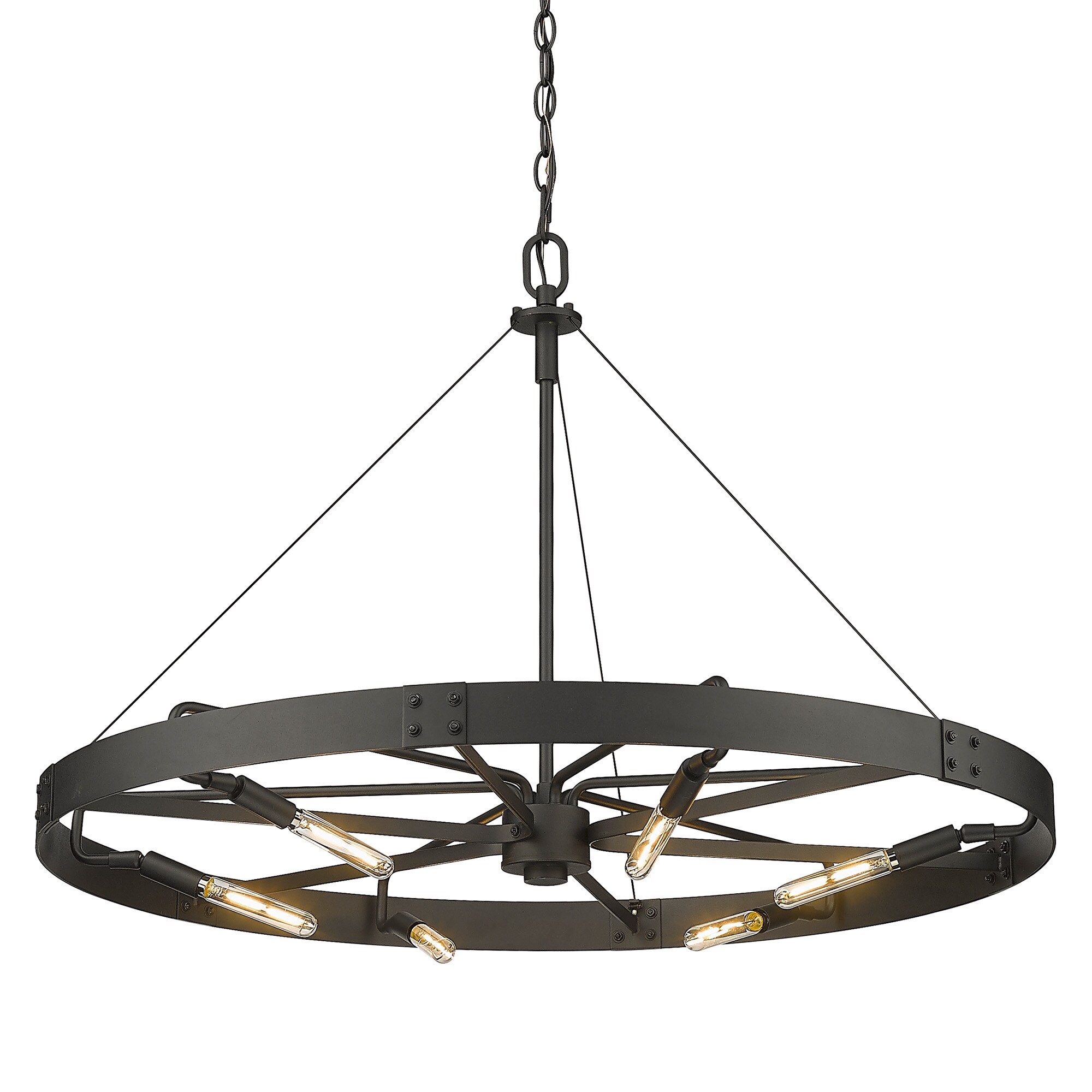 Golden Lighting 3866-L NB-NB Pendant-Lights - View #3