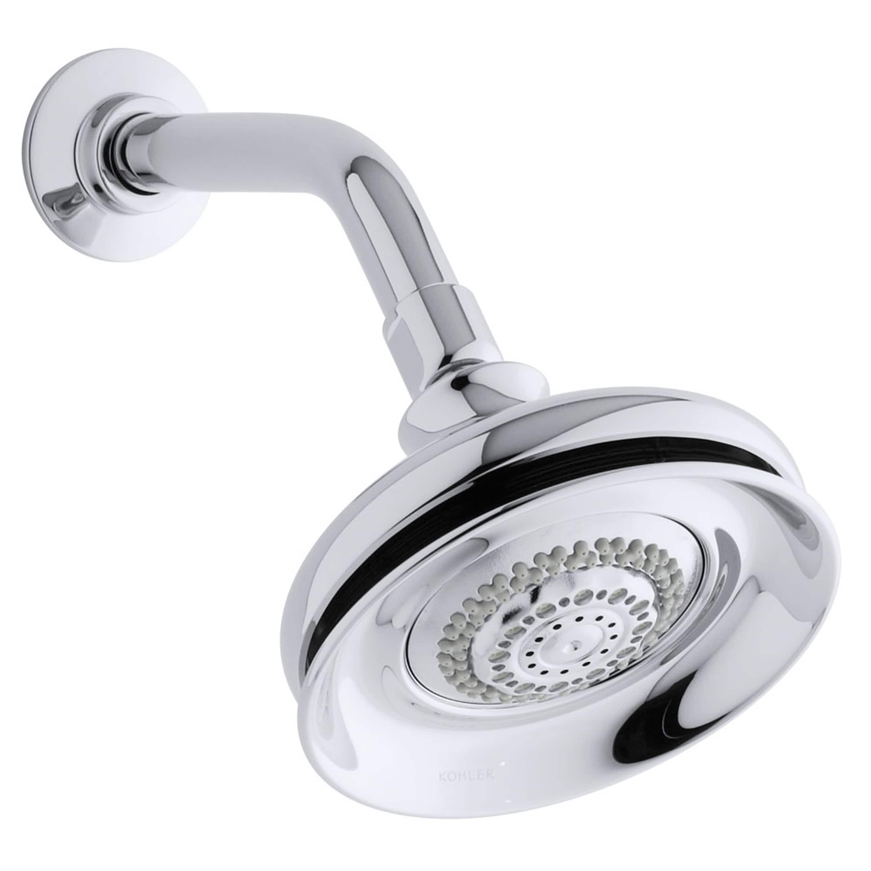 KOHLER Fairfax Polished Chrome-Spray Shower Head (2.5-GPM (9.5-LPM) in ...