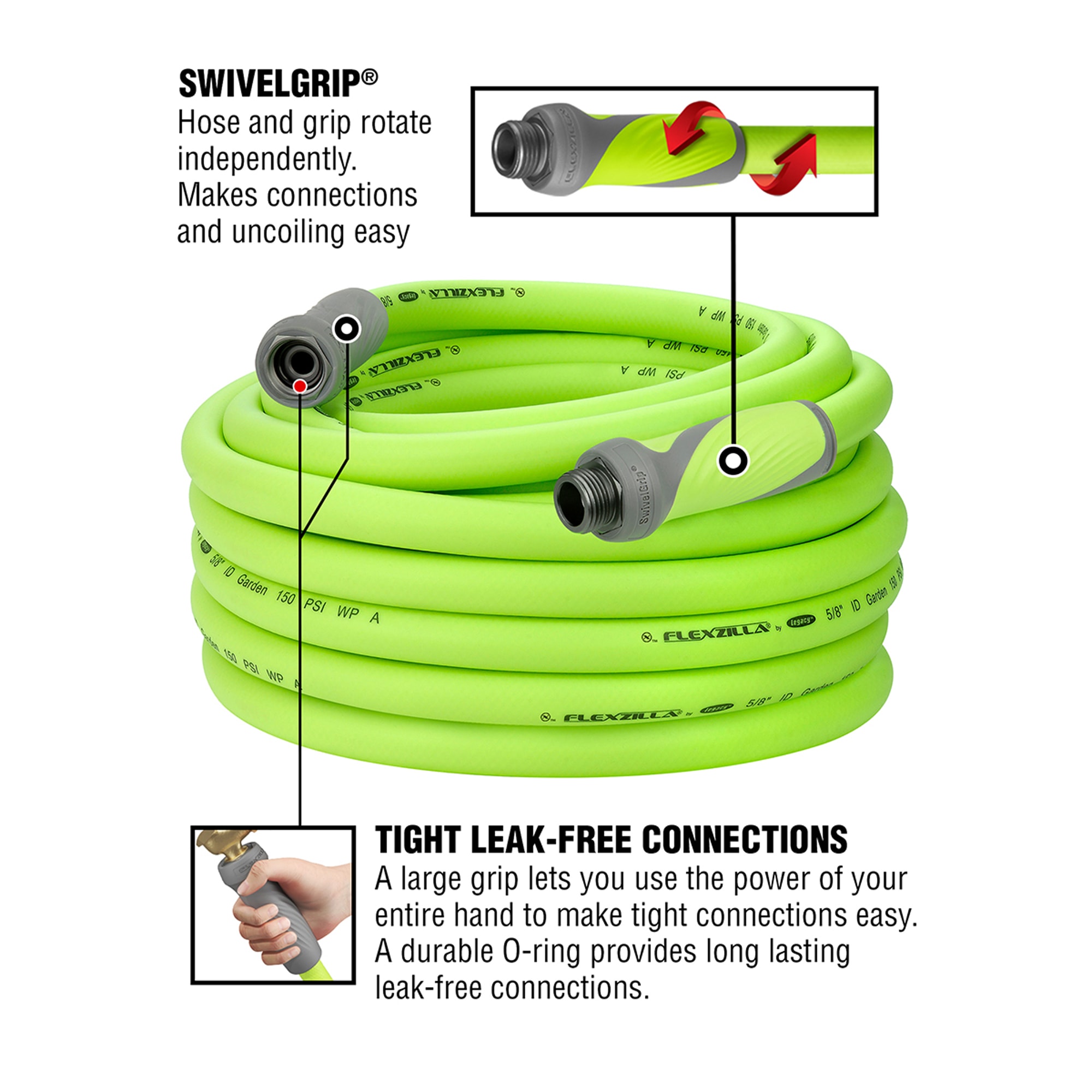 Flexzilla HFZG575YWS-E Water-Hoses - View #3