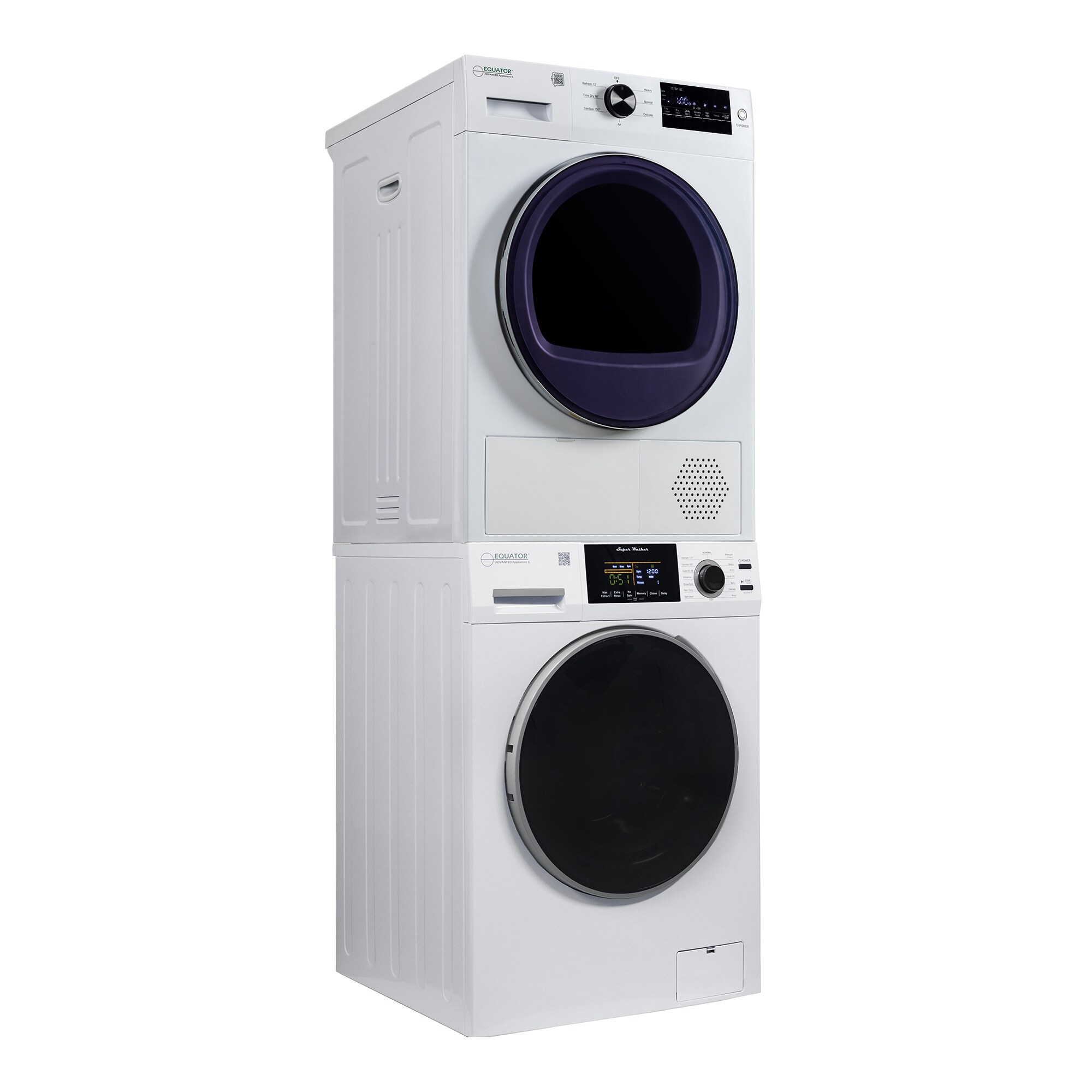 Equator Advanced Appliances EW 835 + ED 890 SBS Combo-Washer-And-Dryer - View #7