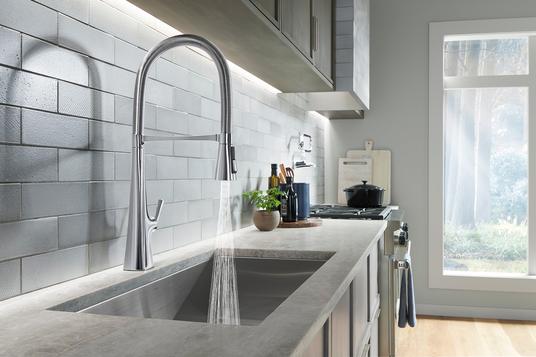 KOHLER K-22060-CP Kitchen-Faucets - View #5