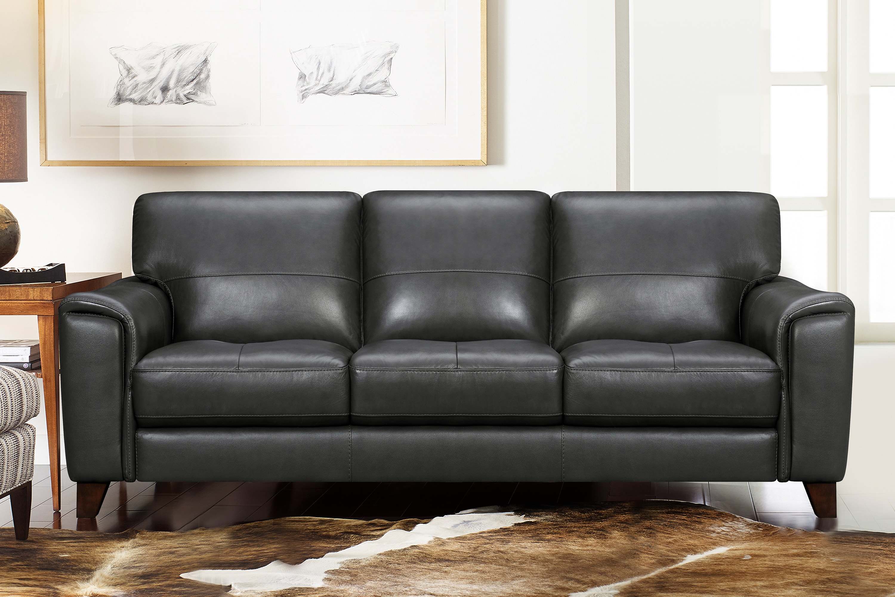 Armen Living LCBE3PW Sofas-Loveseats - View #8
