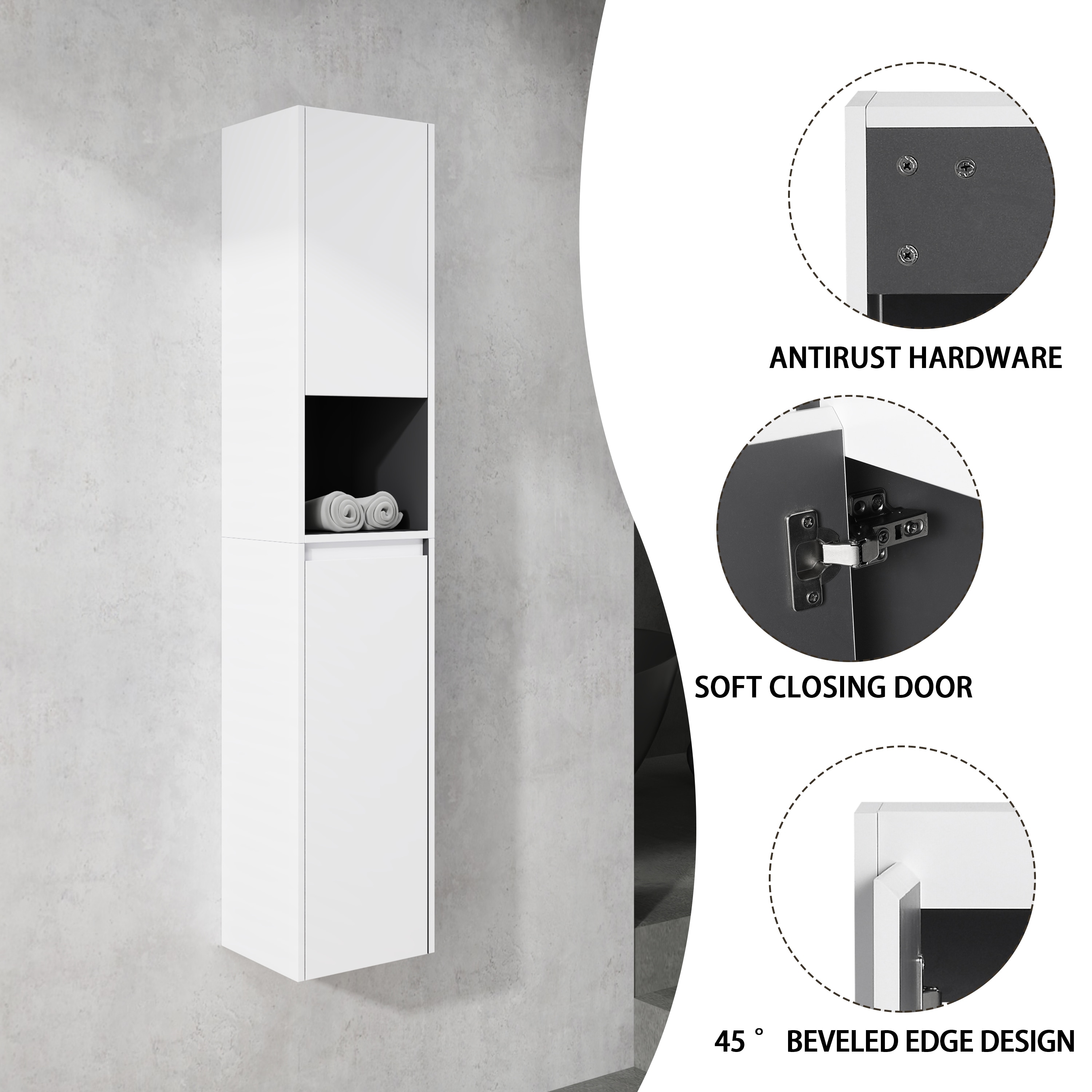 Tahanbath MT2-99S00282 Bathroom-Wall-Cabinets - View #3