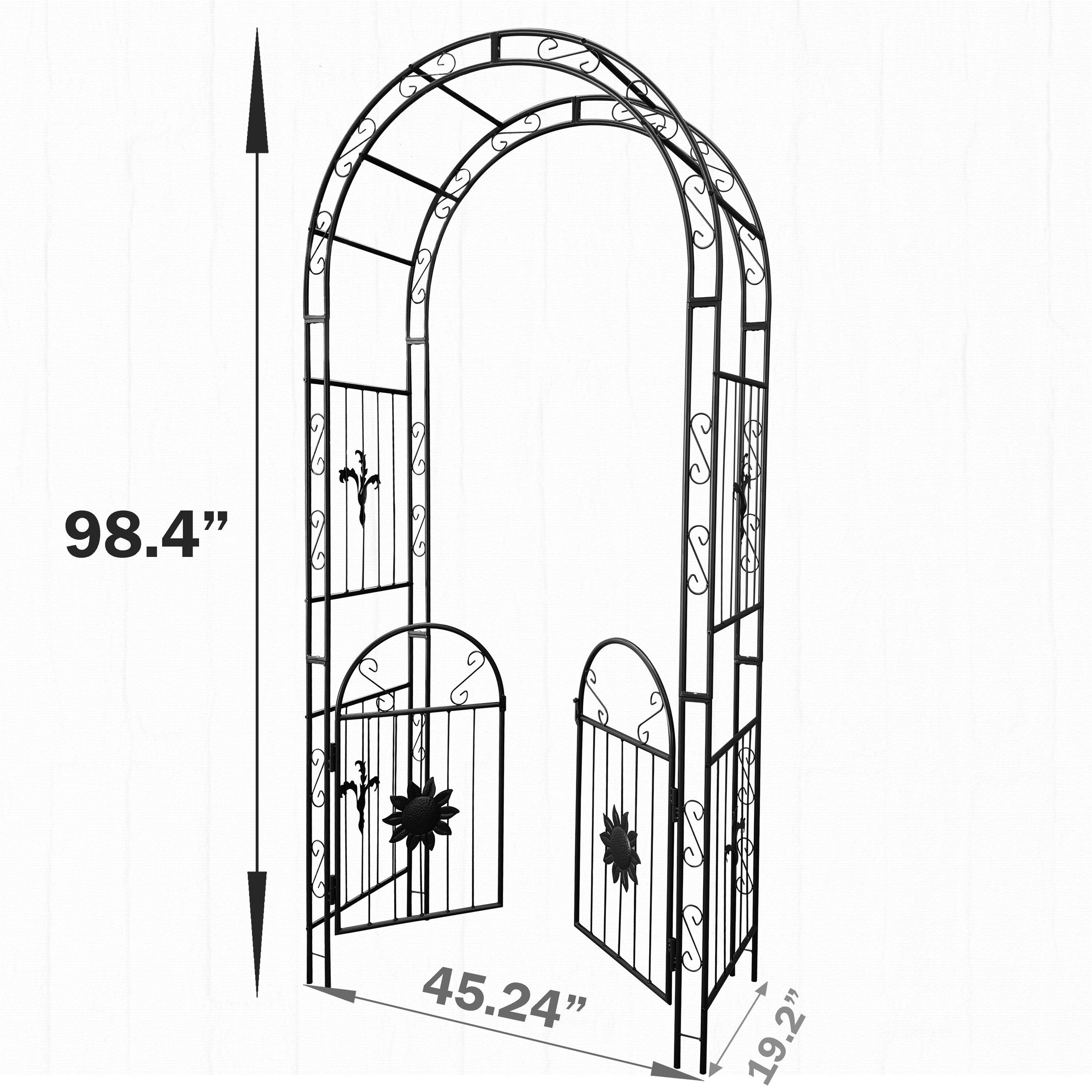 Damerin ZLY-27F Garden-Trellis - View #3