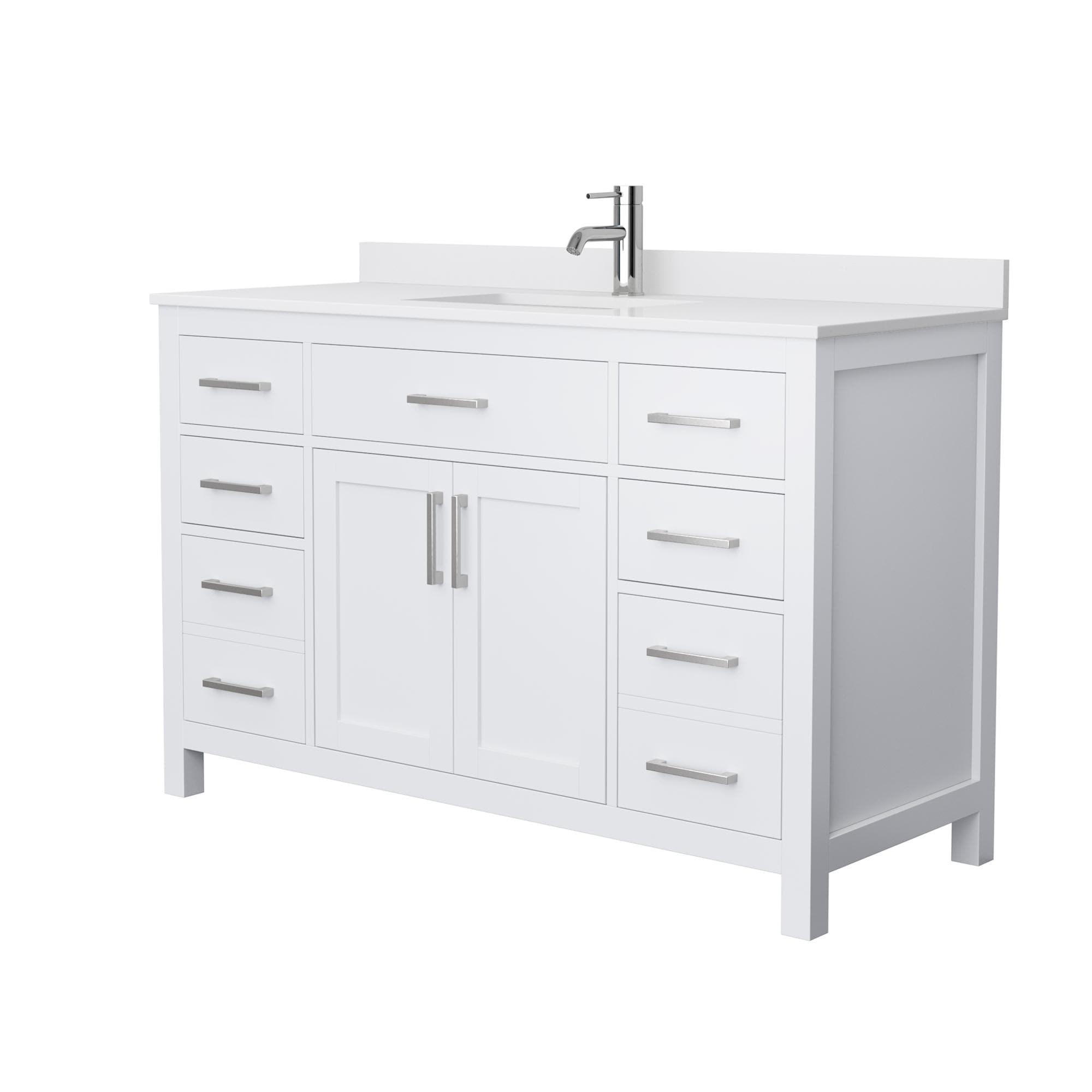 Wyndham Collection WCG242454SWHWCUNSMXX Bath-Vanity-Combo - View #2