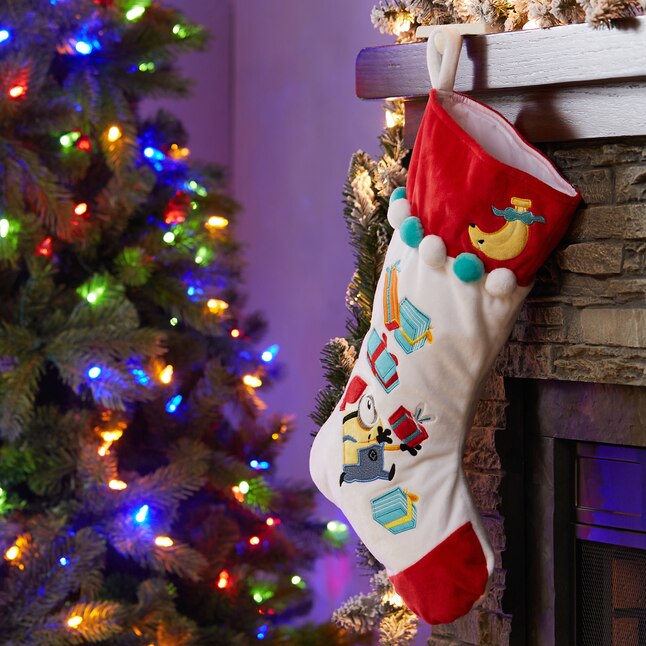 Universal Minions 10.24-in Despicable Me Christmas Stocking at Lowes.com